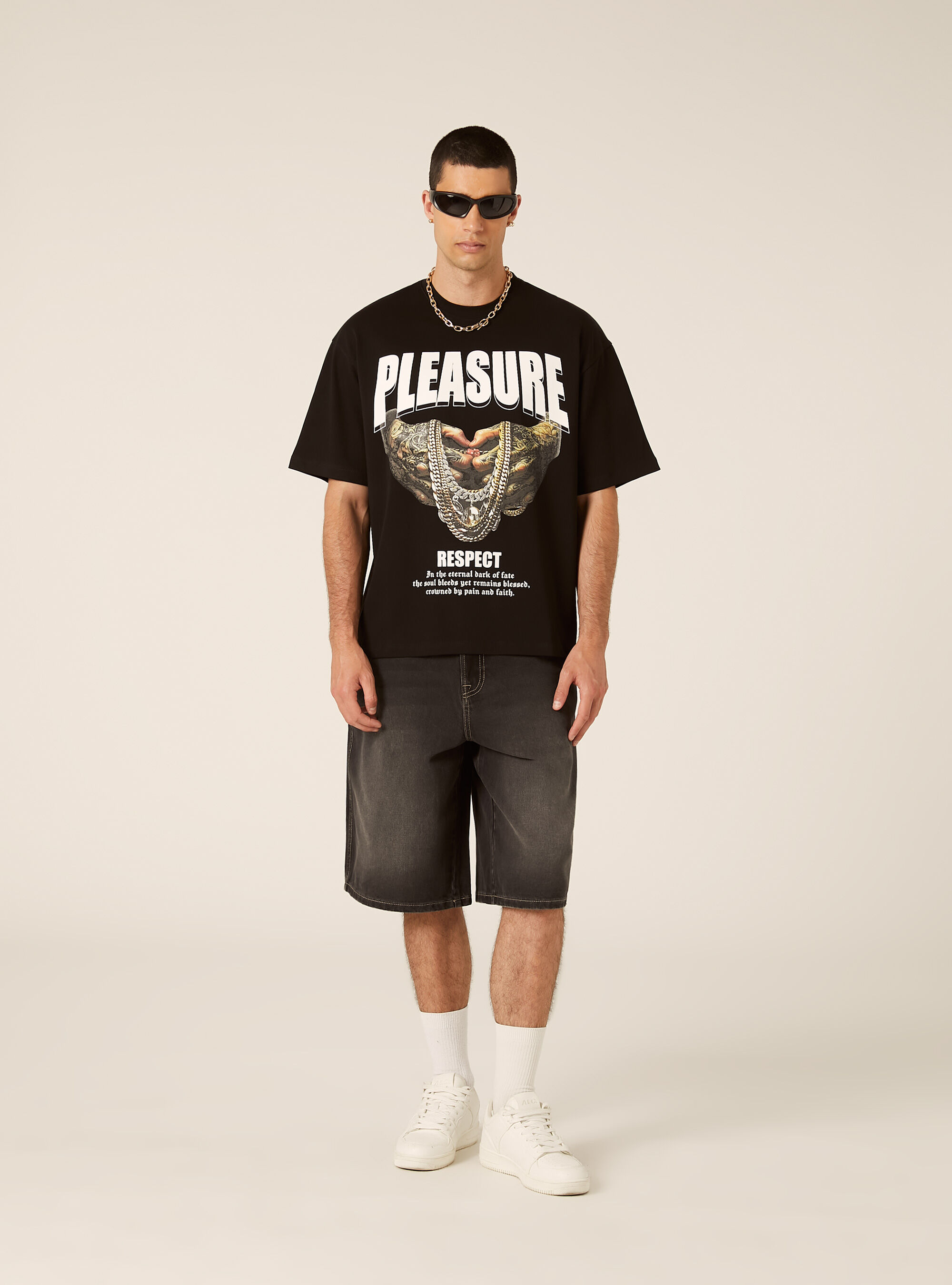 Printed Boxy Fit T-Shirt