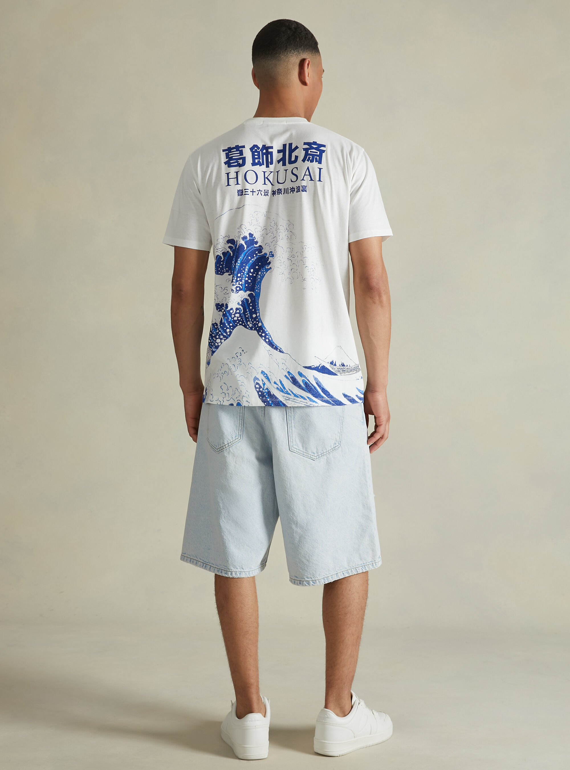 Maglietta Art collection Hokusai / Alcott regular fit, WH1 OFF WHITE