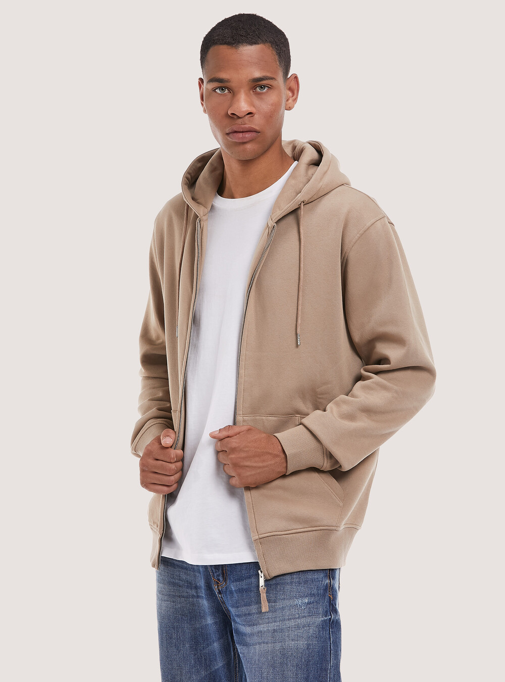 Cotton zip hoodie | Alcott | Men's Last Sale