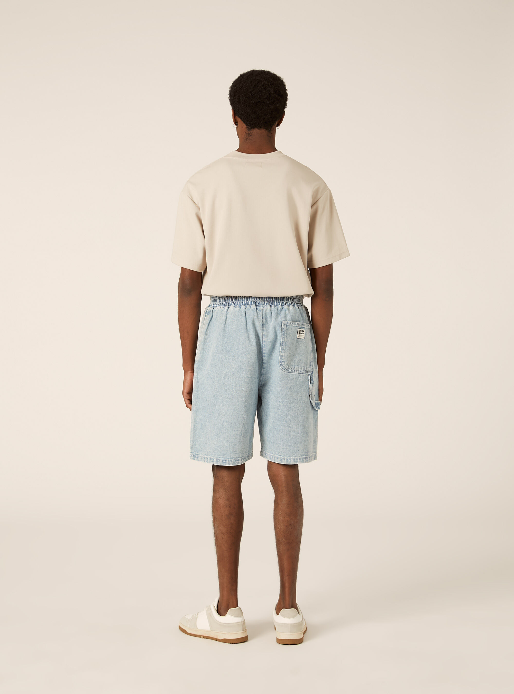 Denim-Bermudas, D005 LIGHT BLUE