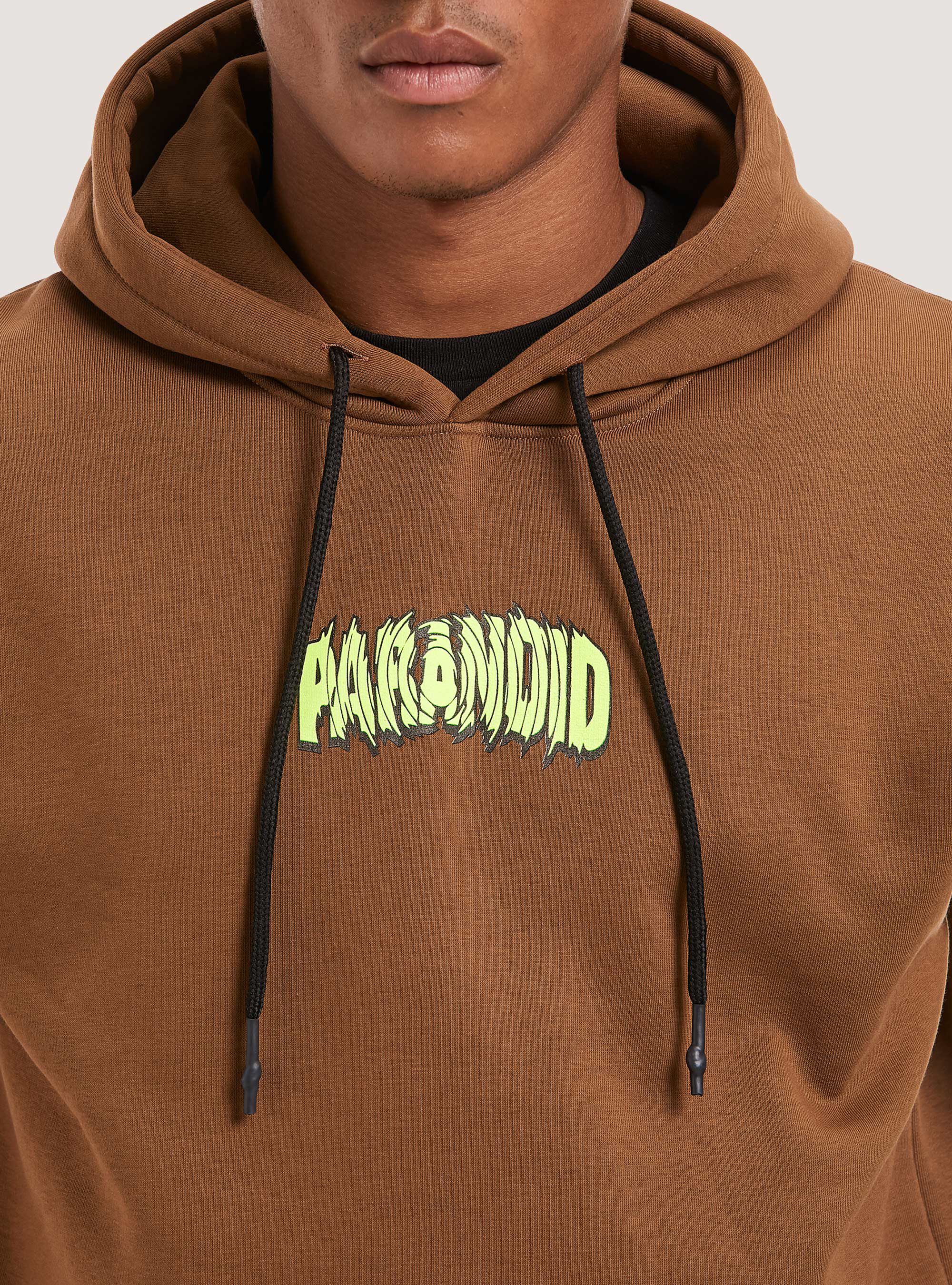 Sweatshirt with Smile Collection print, BR1 BROWN DARK