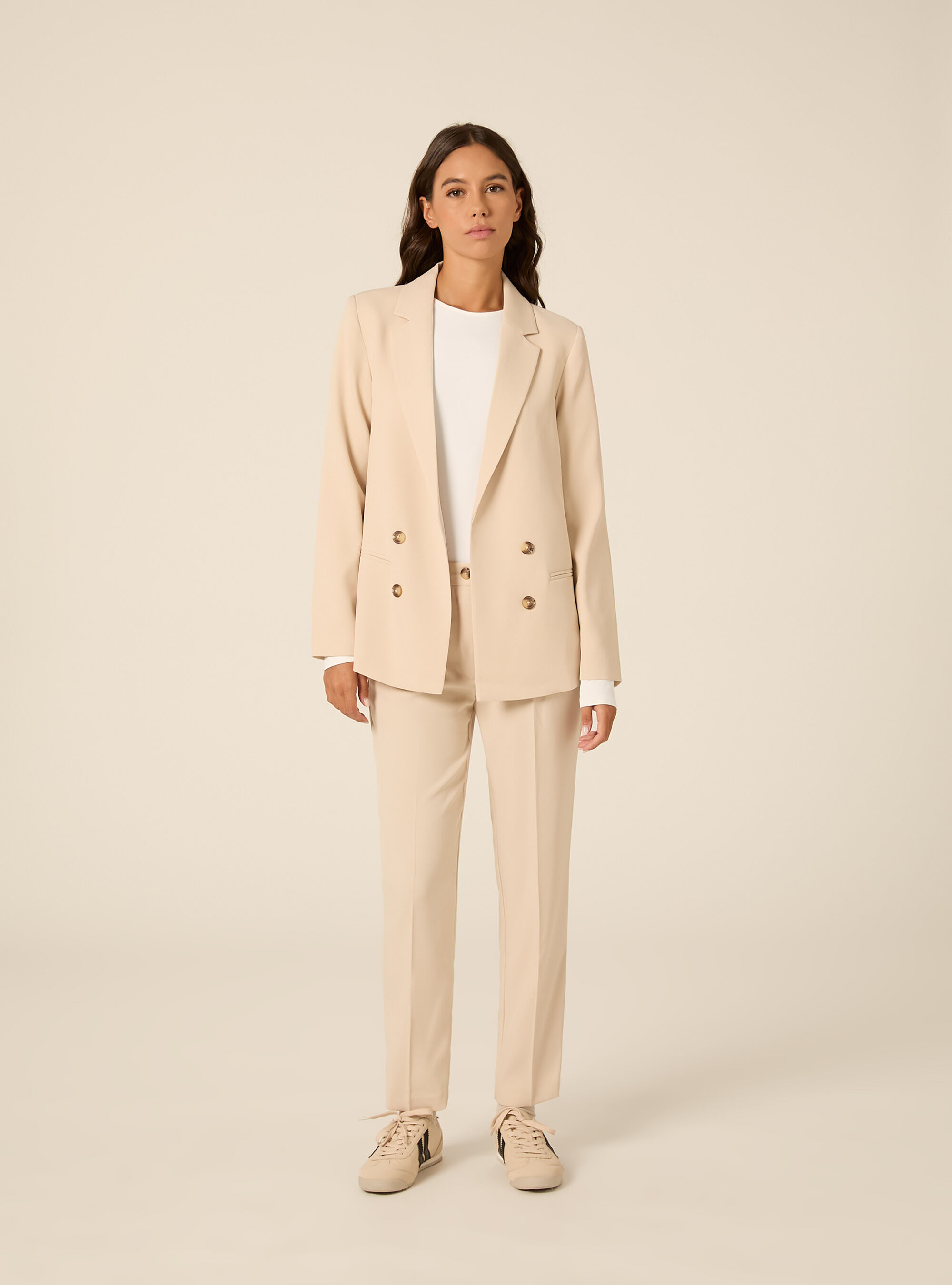 Pantaloni con pence, SA3 SAND LIGHT