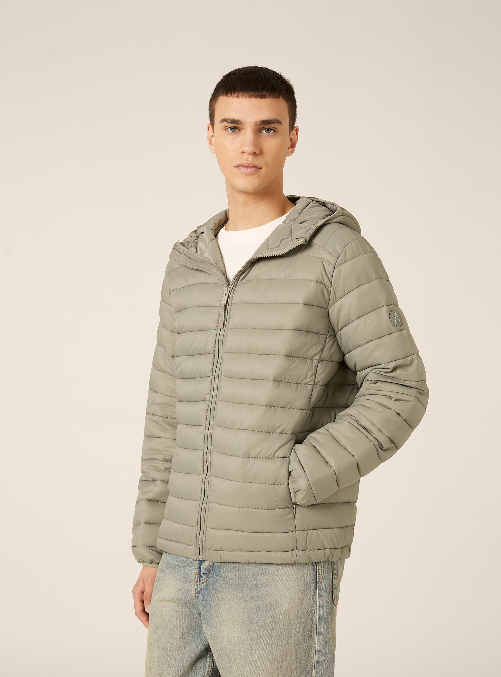 Jacke mit recycelter Wattierung, SG3 SAGE LIGHT