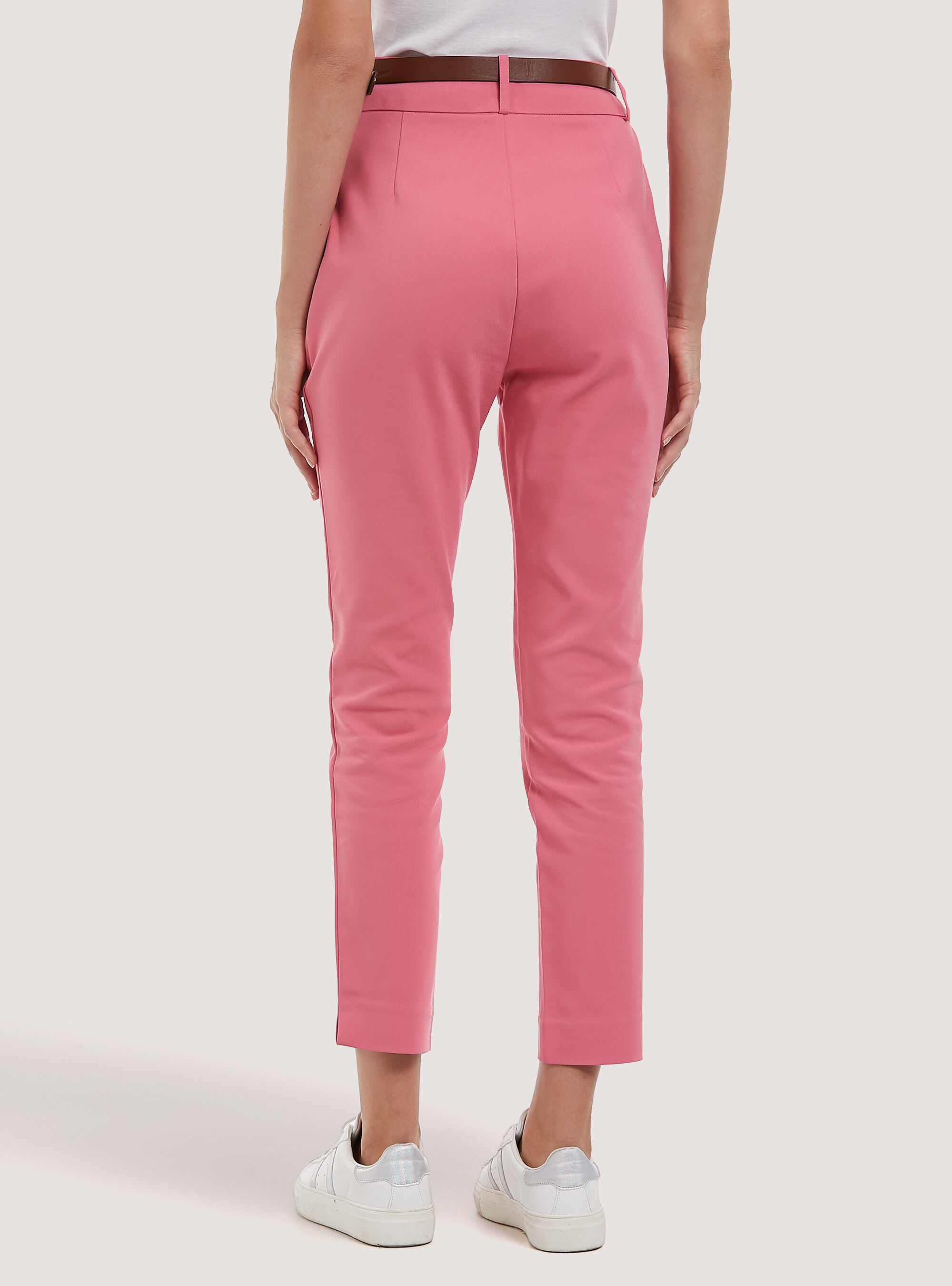 Chinos con correa, PK2 PINK MEDIUM