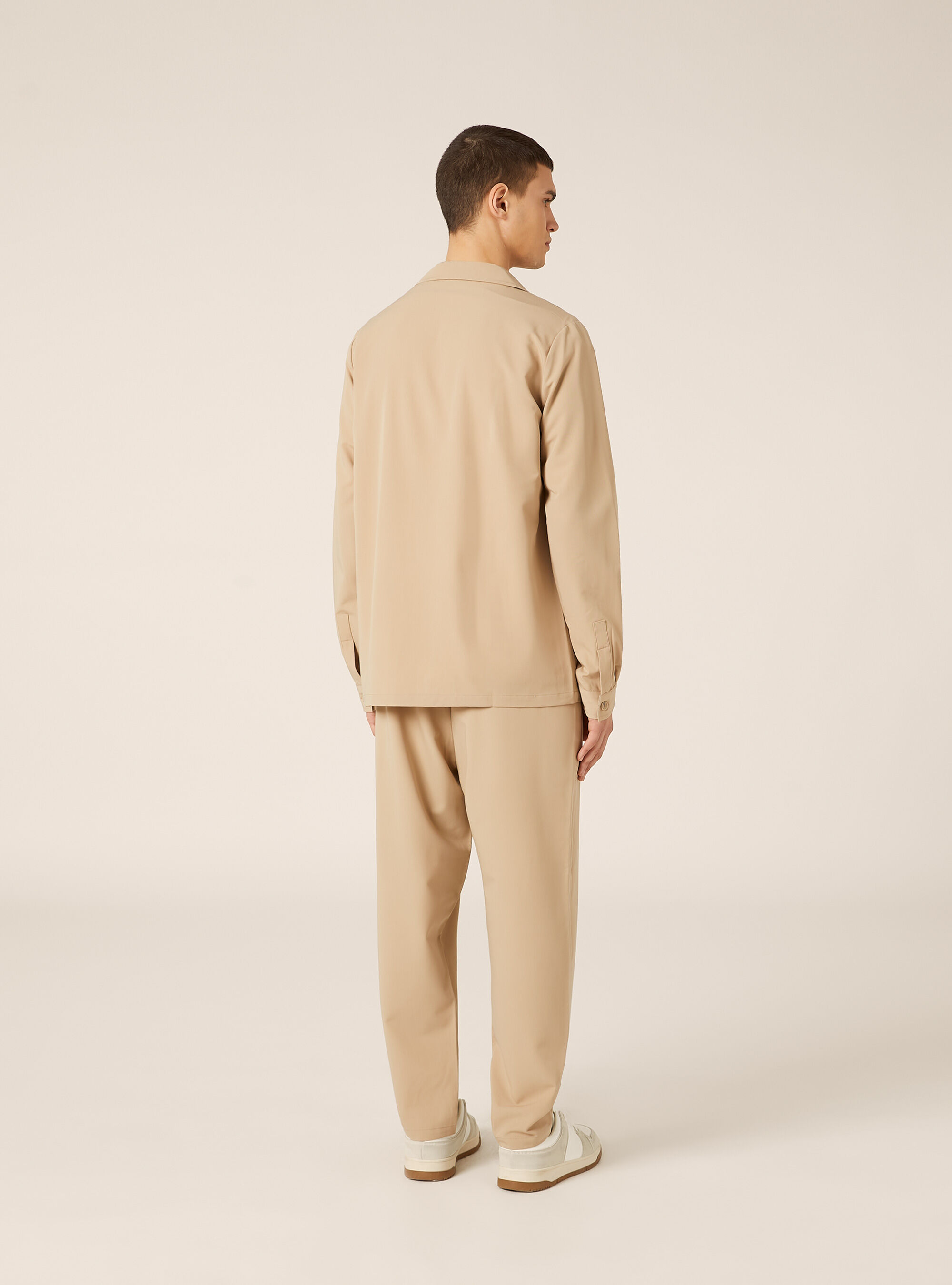 Camisa con bolsillos grandes, BG2 BEIGE MEDIUM