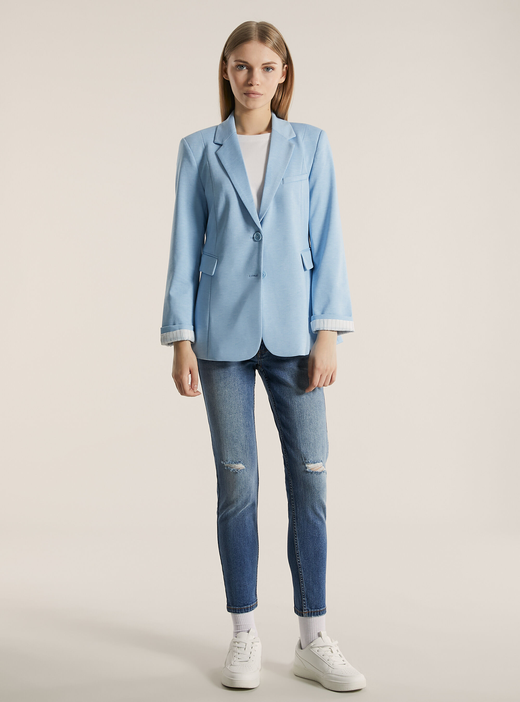 Jersey blazer