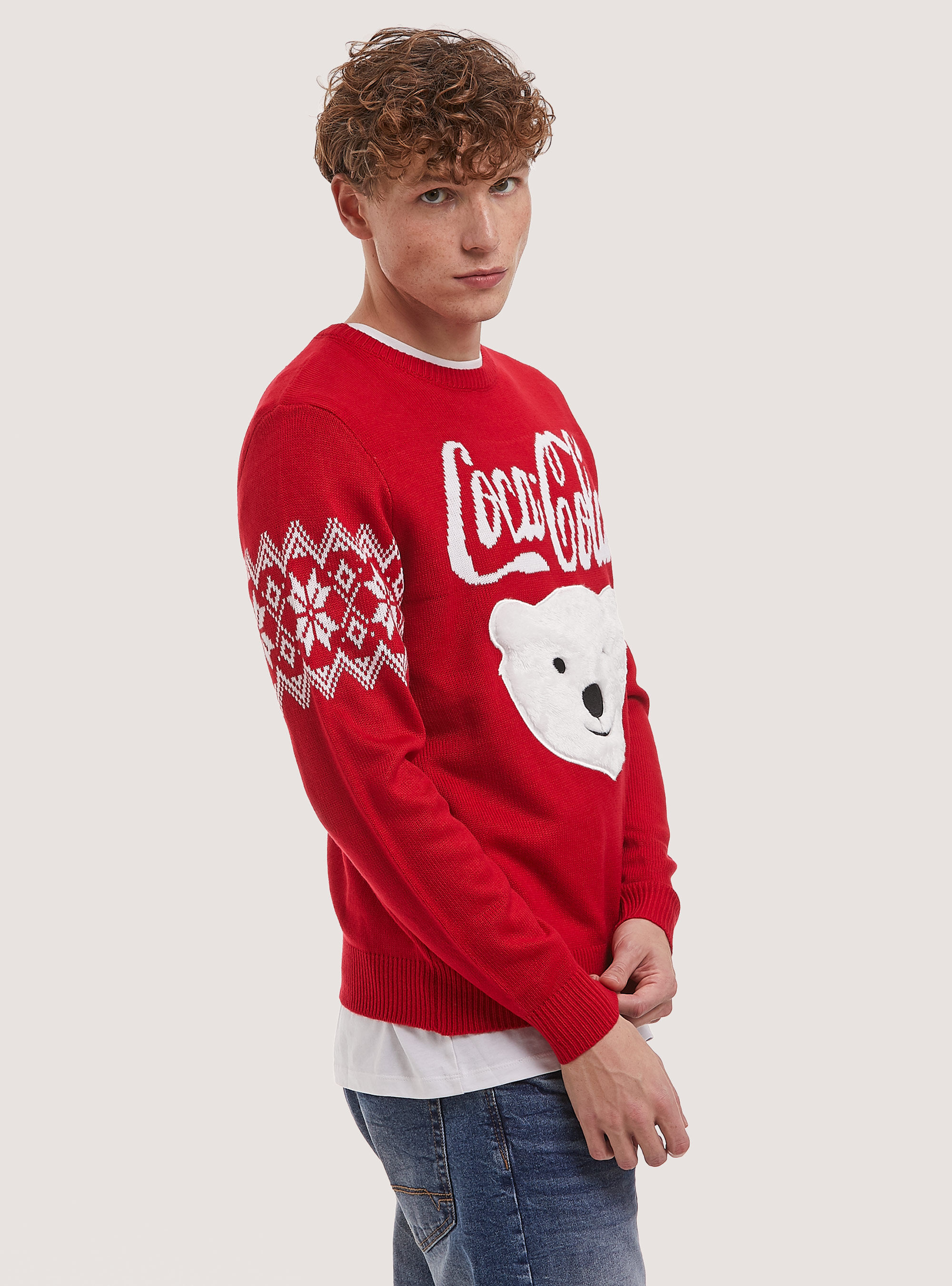 Coca cola christmas jumper mens sales