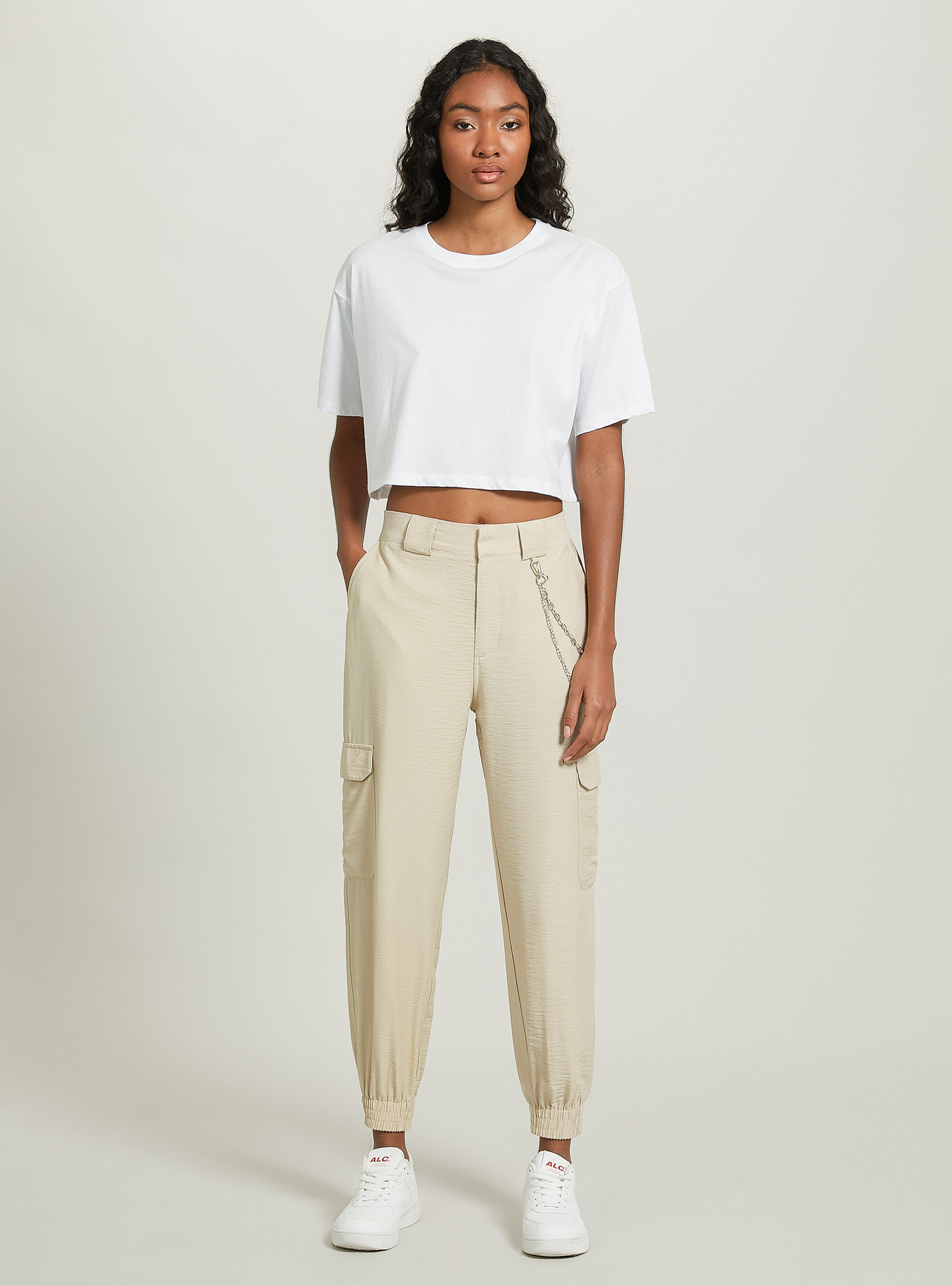 Pantaloni di lino donna hotsell