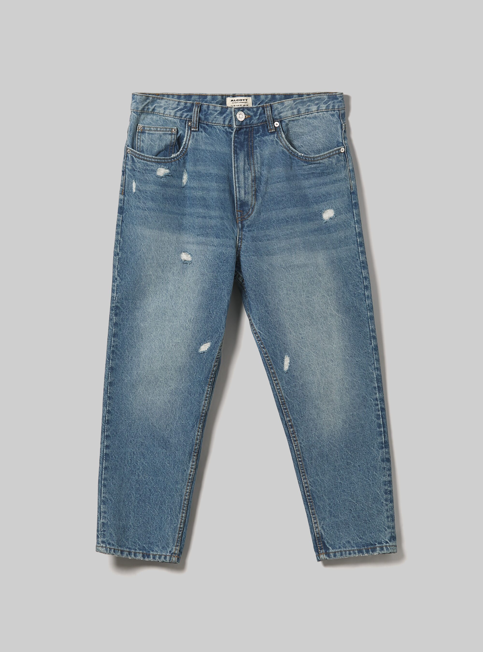 Jeans carrot fit significato top