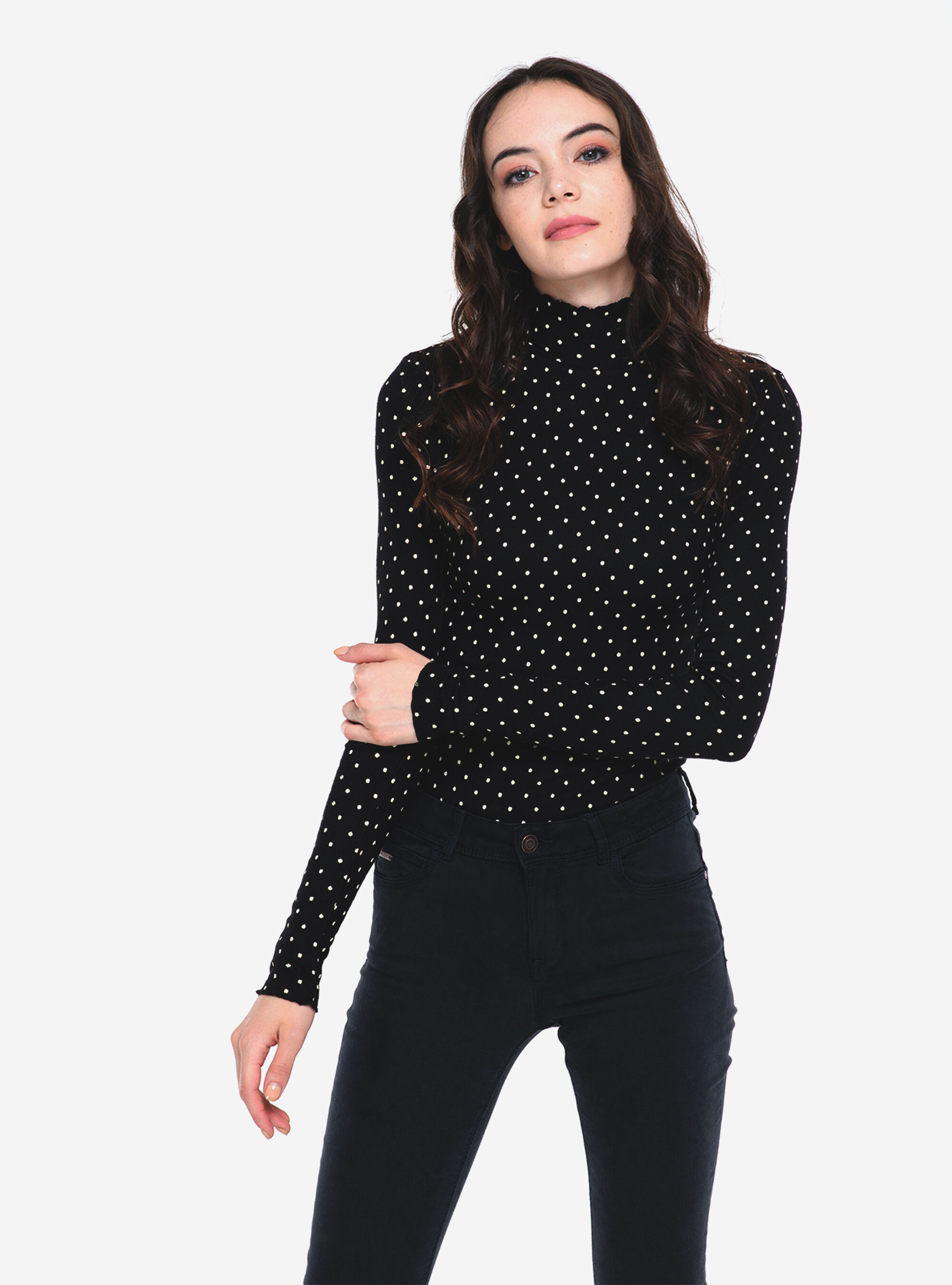BODY WITH LONG SLEEVES, BLACK