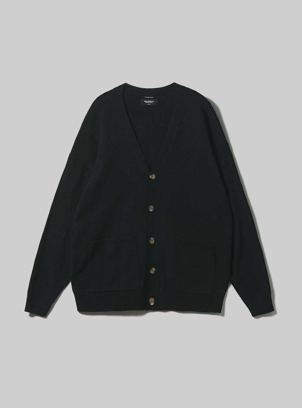 Pullover cardigan con bottoni