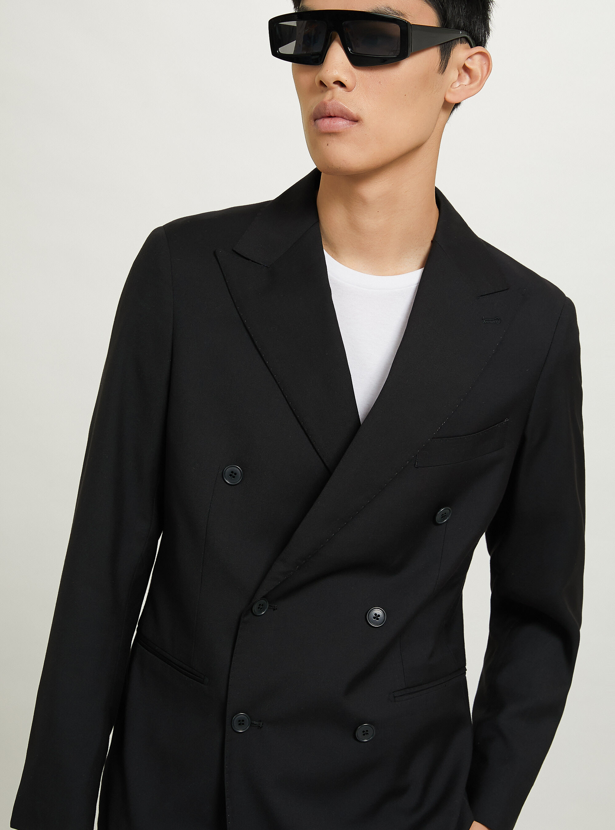 Black blazer coat clearance