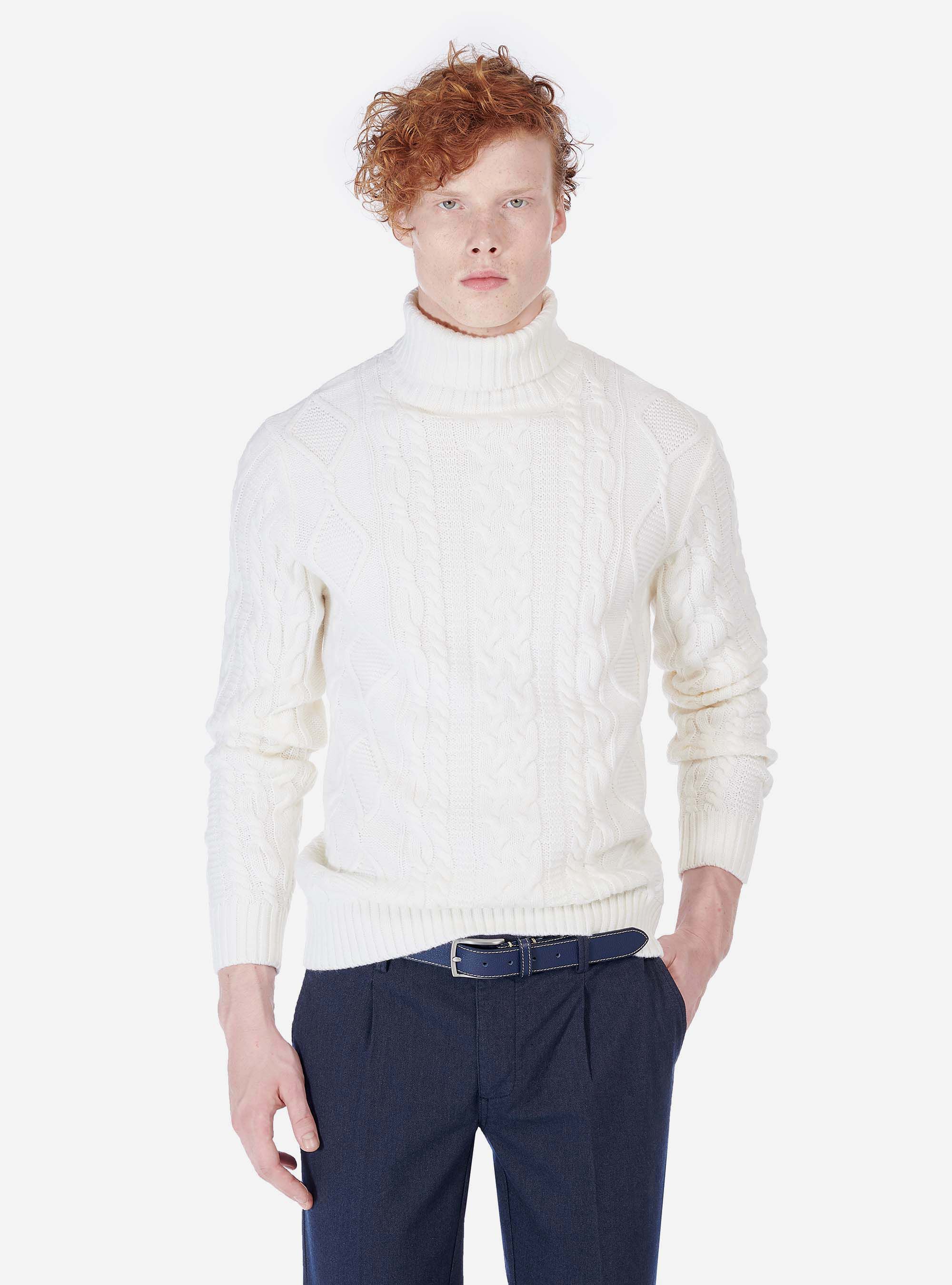 Cintura di pelle, BLU