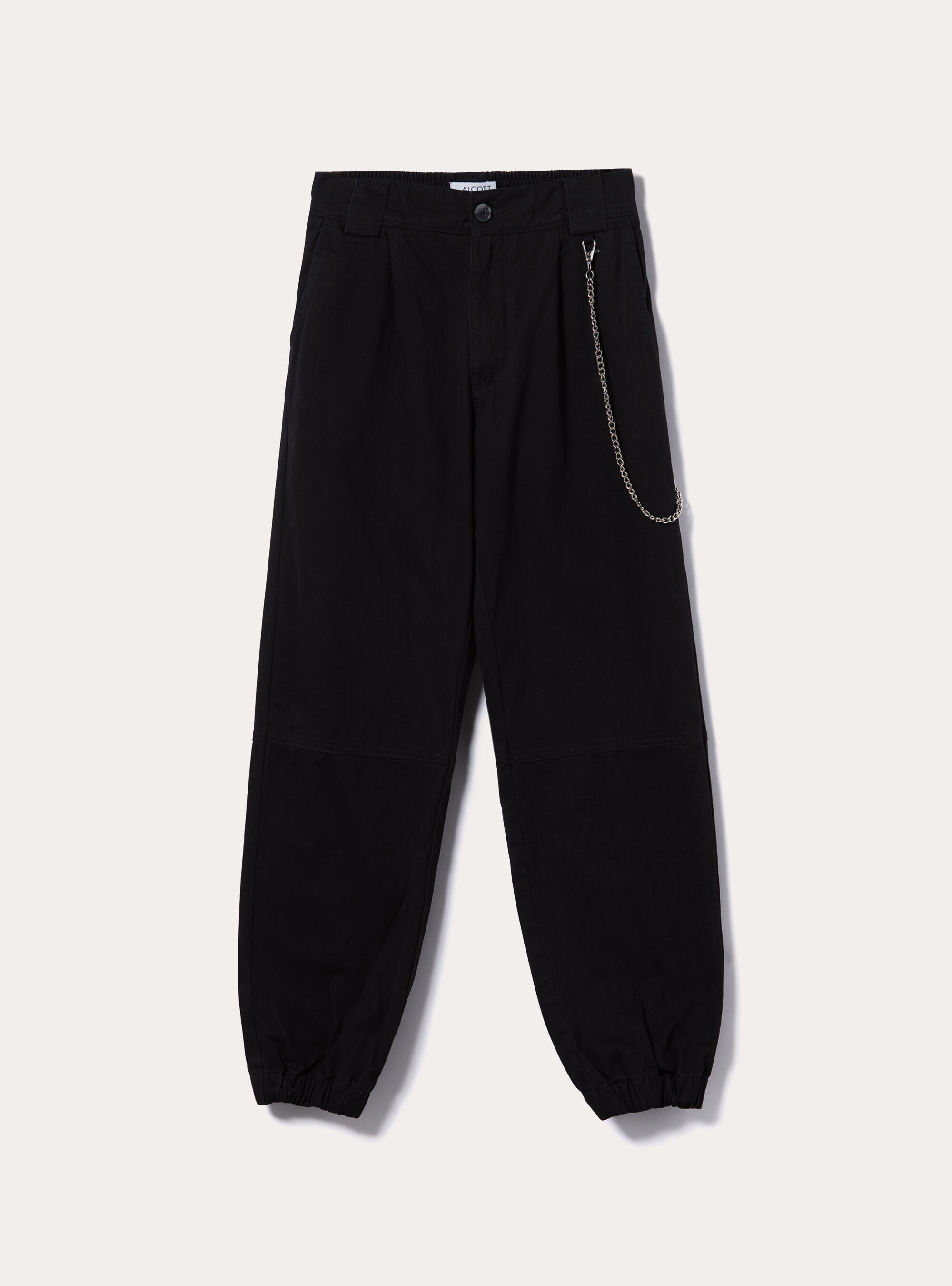 Black jogger trousers shop