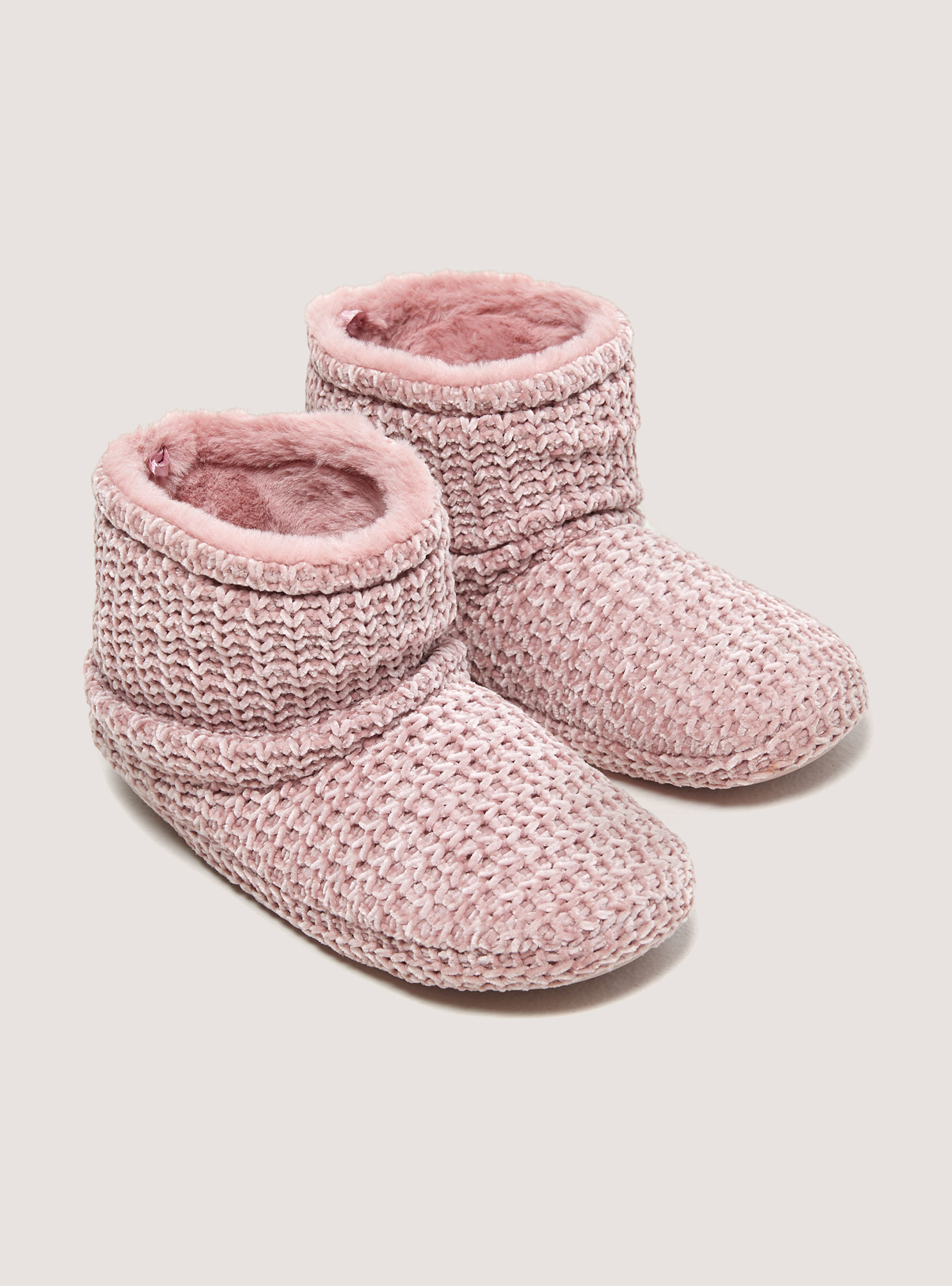 Soft-touch ankle slippers, C4452 PINK
