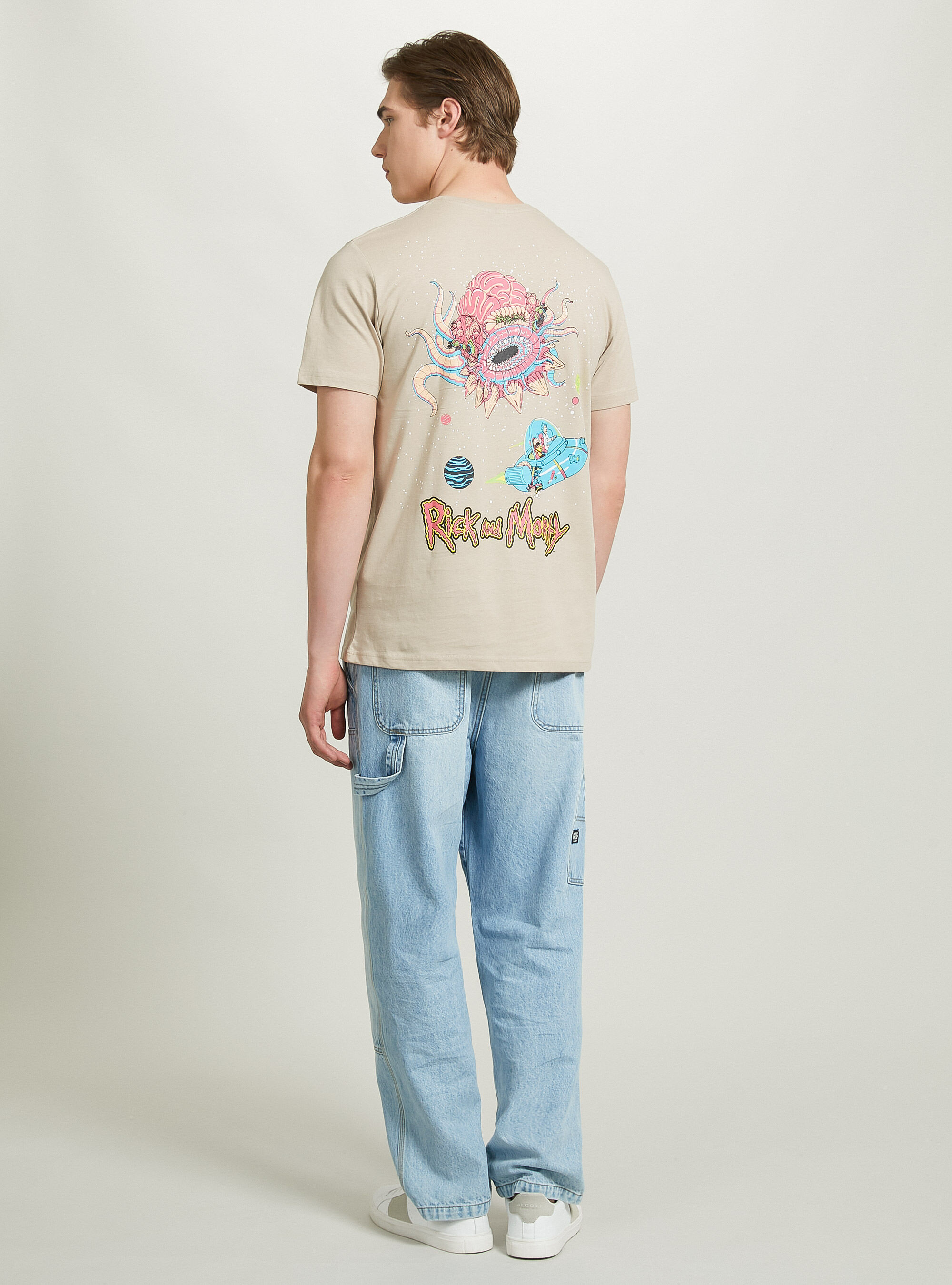 Rick and Morty x Alcott T-shirt, BG2 BEIGE MEDIUM