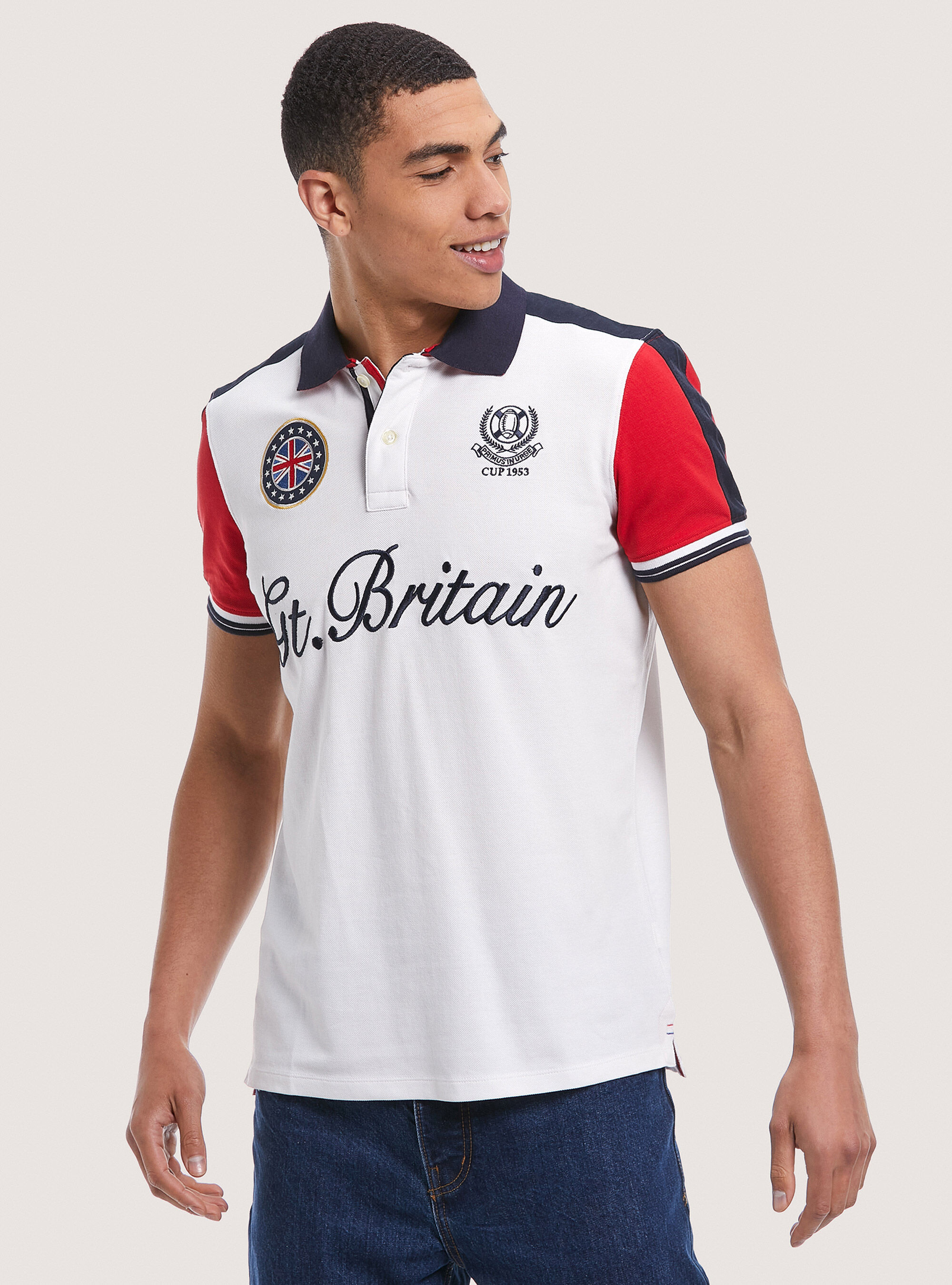 Polo con ricamo e stampa | Alcott | Nuova Collezione Uomo