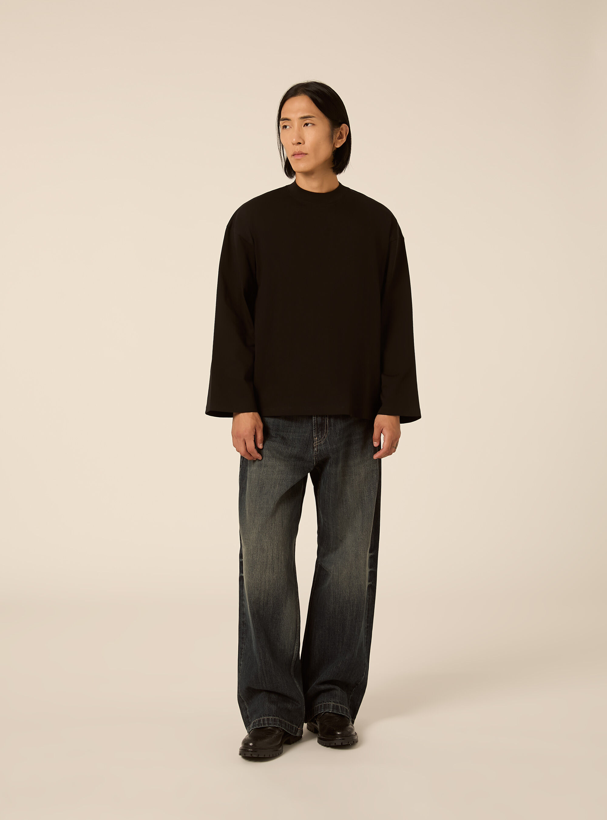 Maglietta a maniche lunghe oversize