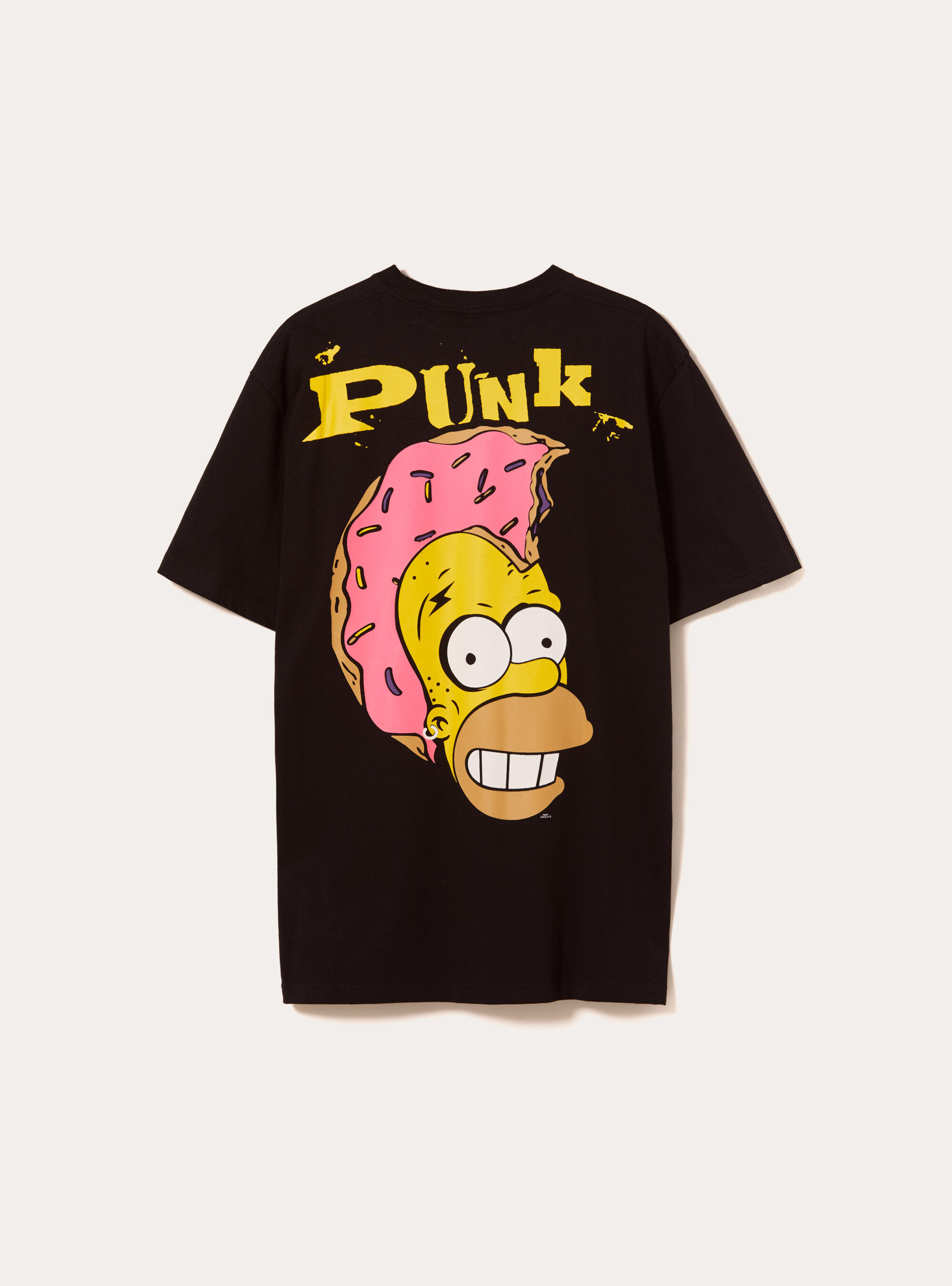 Maglietta The Simpson / Alcott, NERO