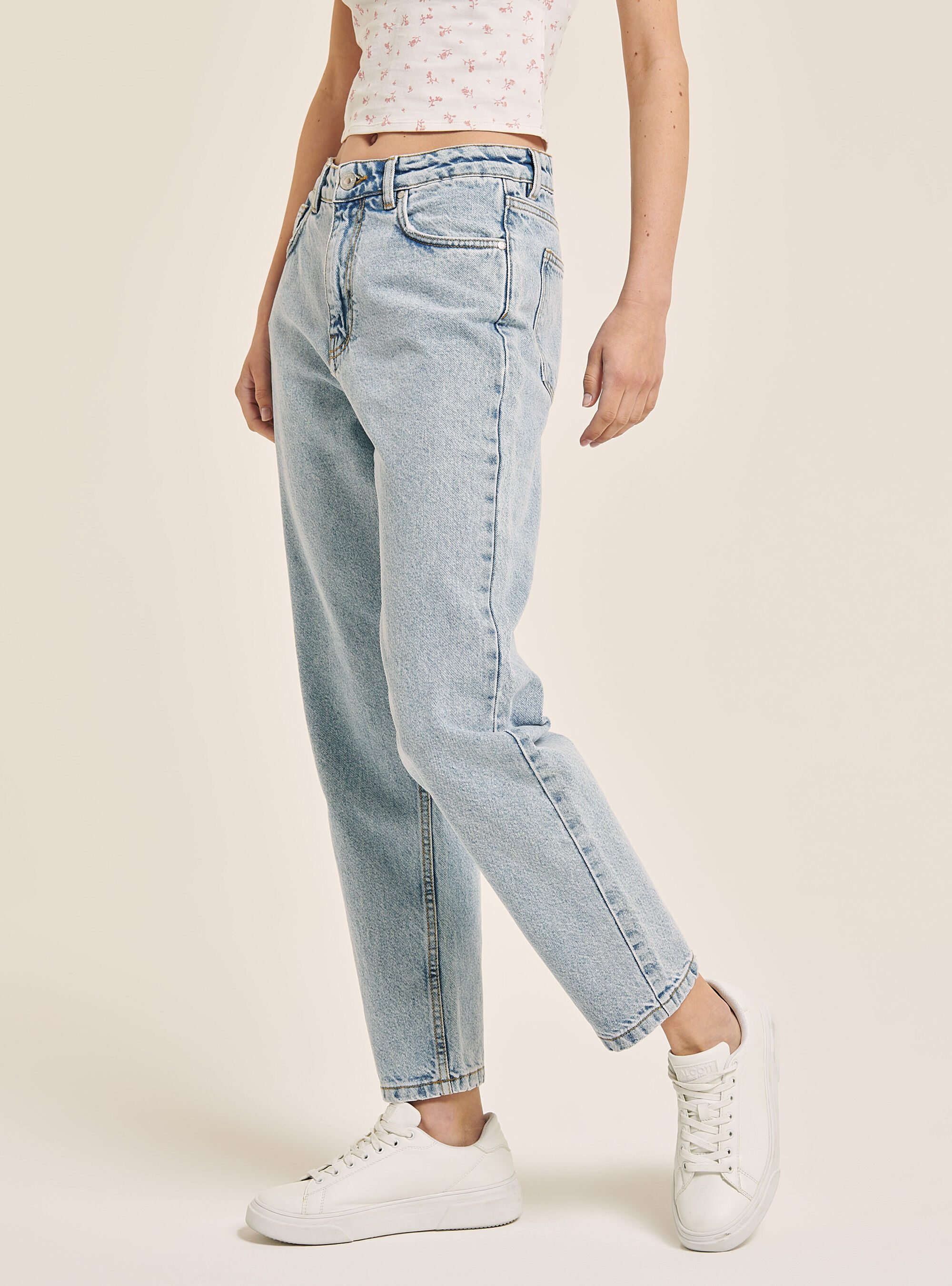 Cotton mom fit jeans | Alcott | Jeans Uomo