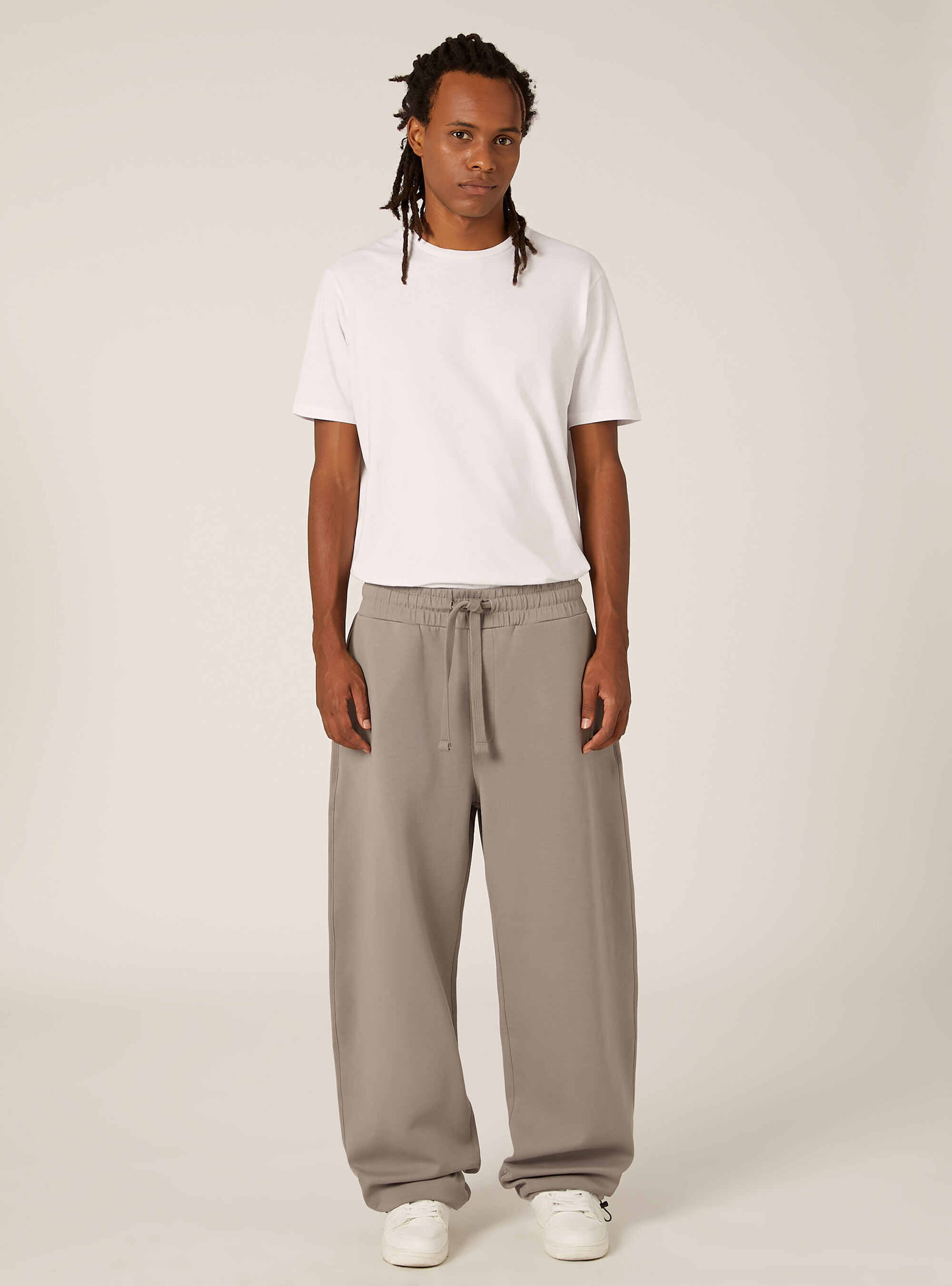 Pantalon jogger barrel soft touch