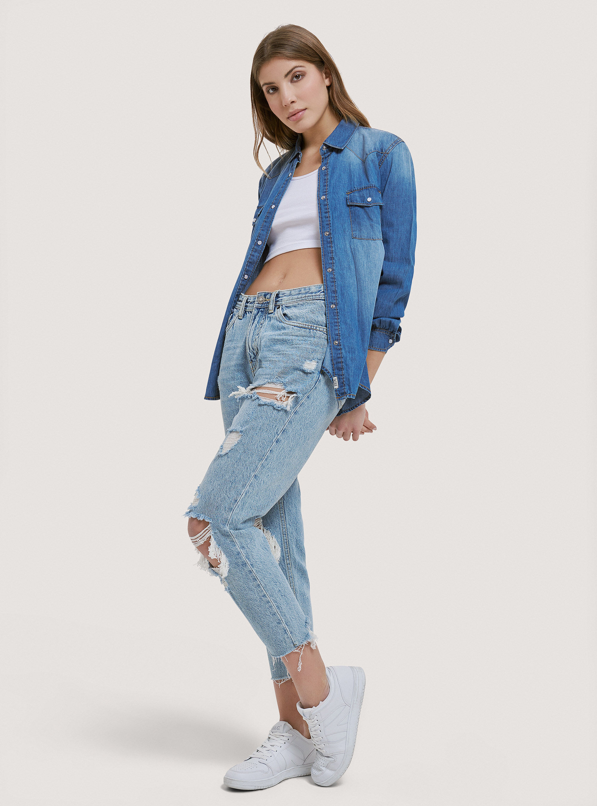 Camicia in denim