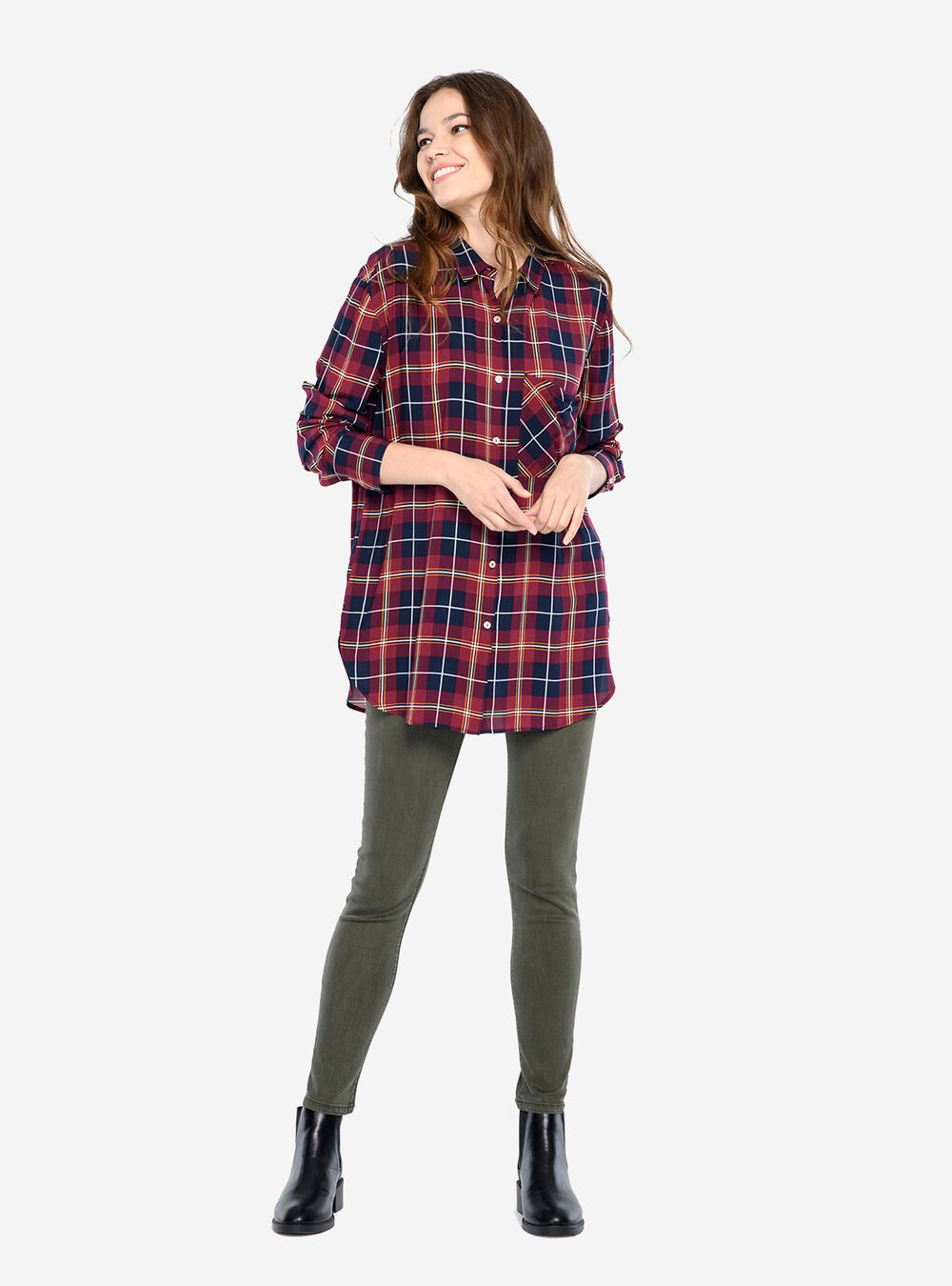 Camicia A Quadri Alcott Cf1630do