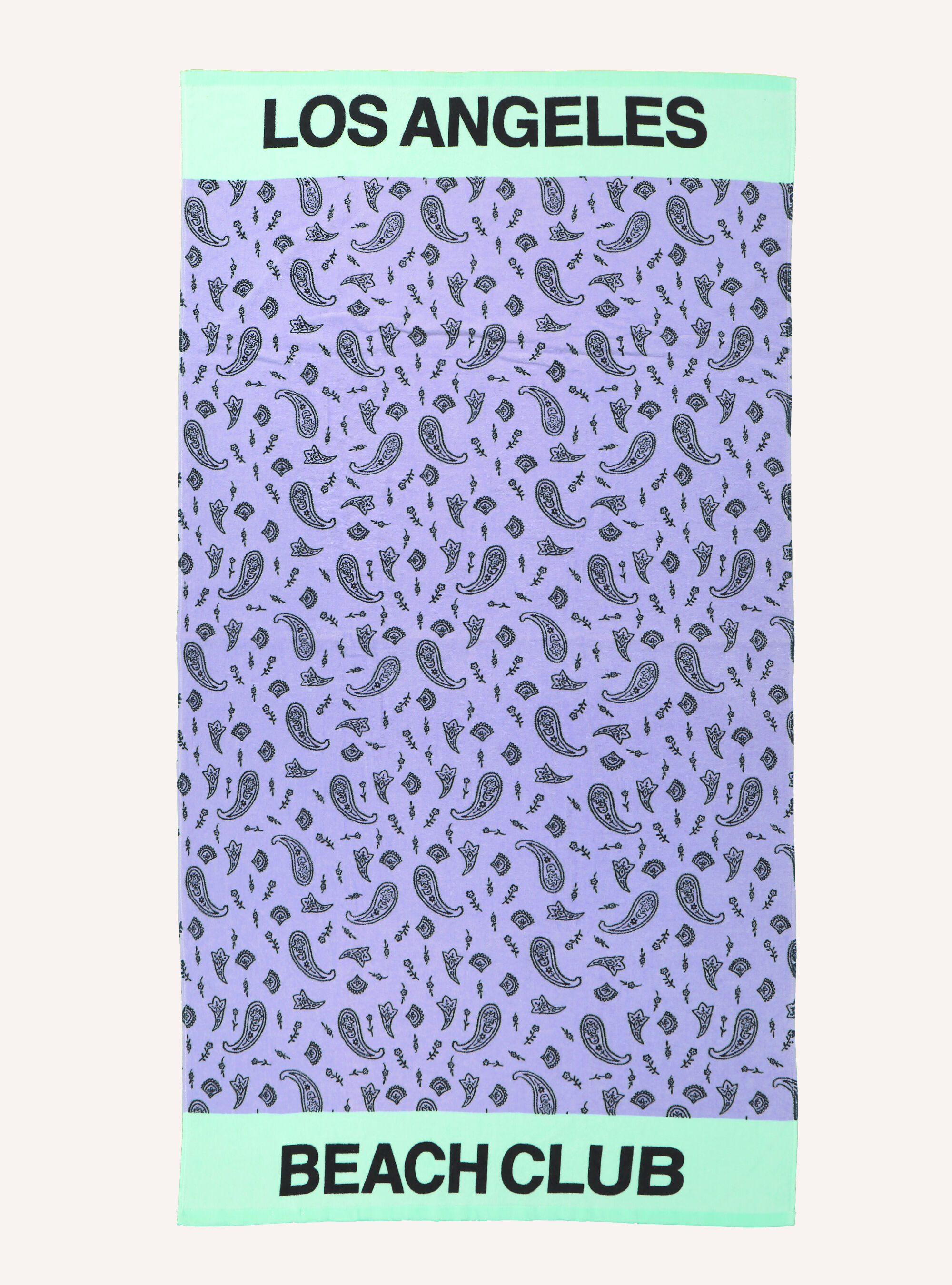 Telo mare spugna in cotone, PAISLEY