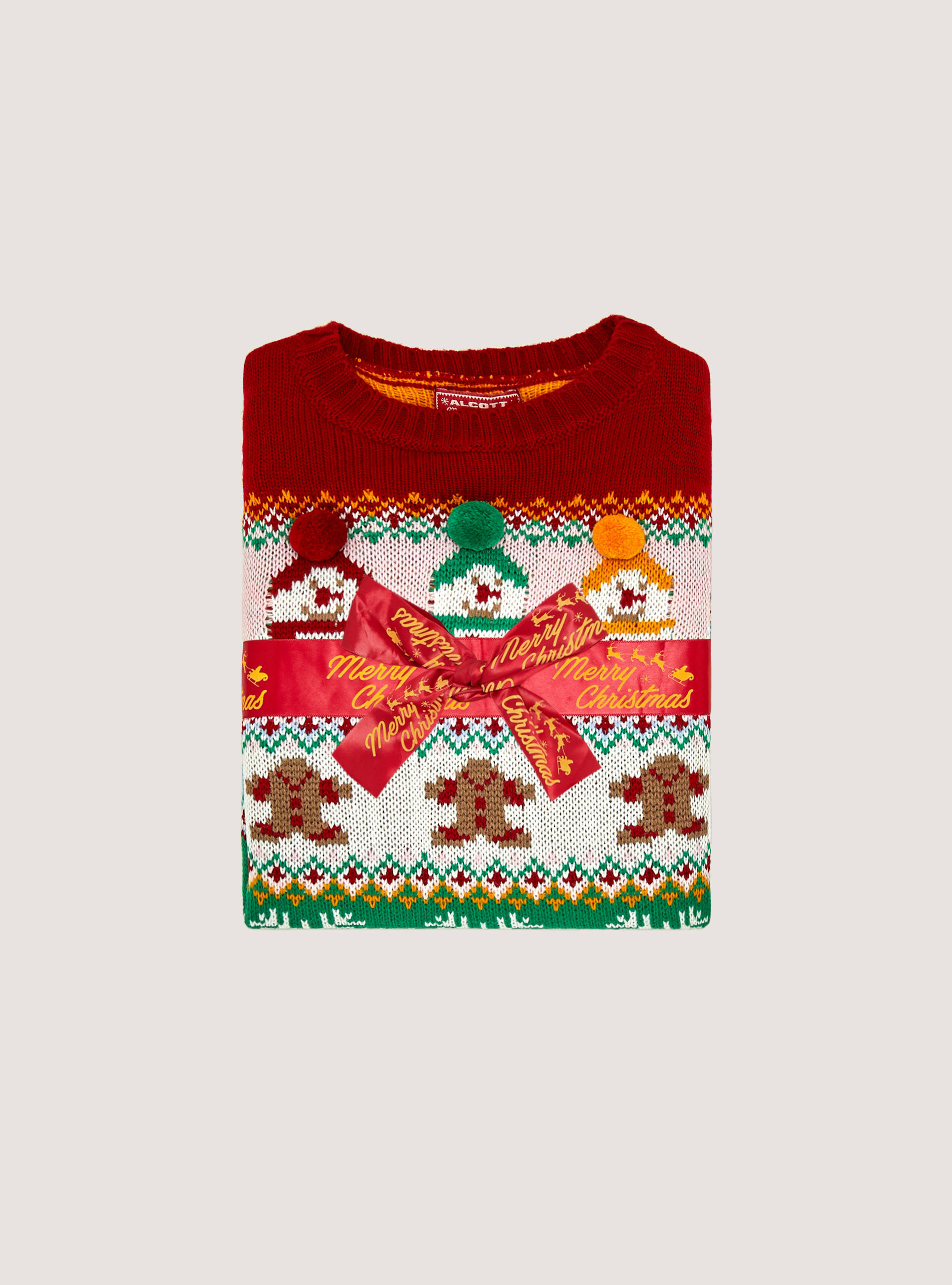 Pullover Christmas Family Collection, RD2 RED MEDIUM