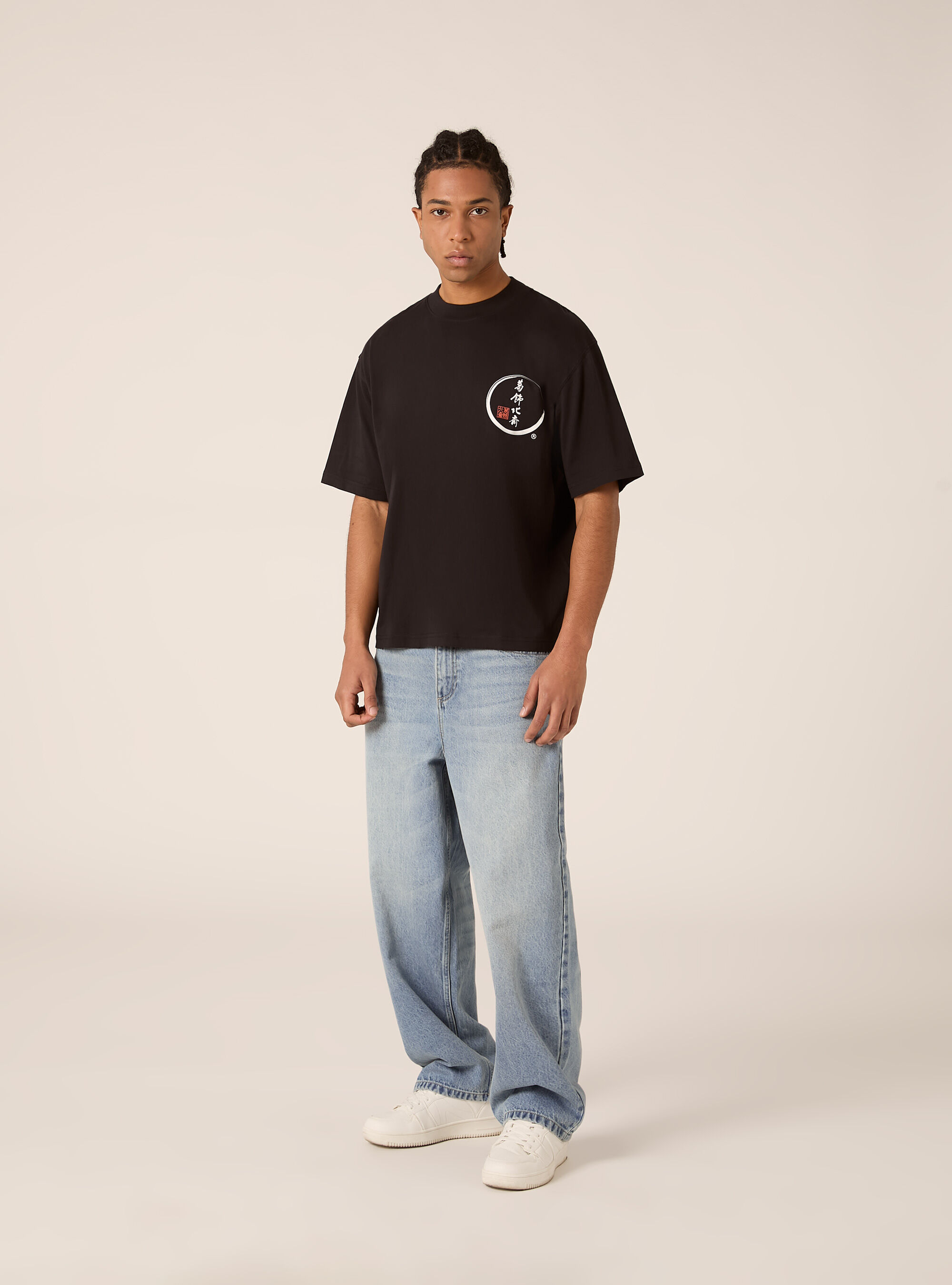 Katsushika Hokusai boxy fit T-shirt / Alcott