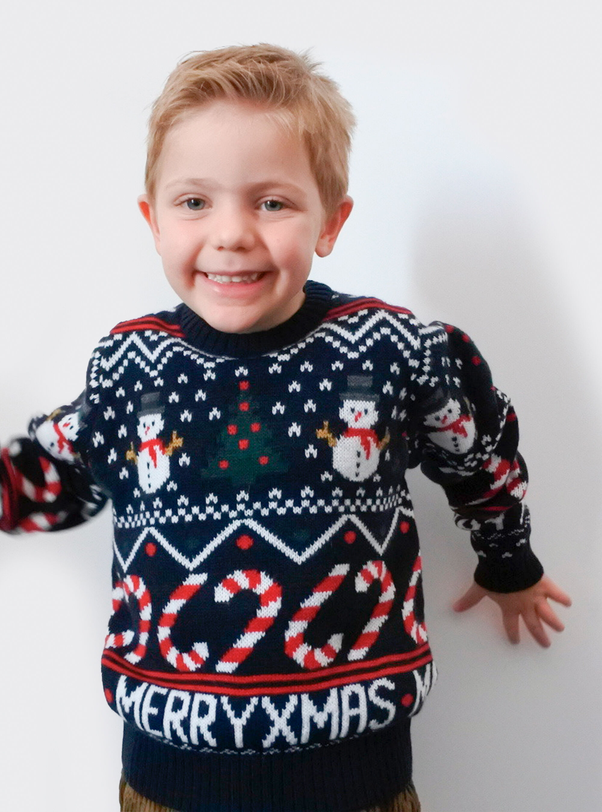 Maglione blu discount bambino