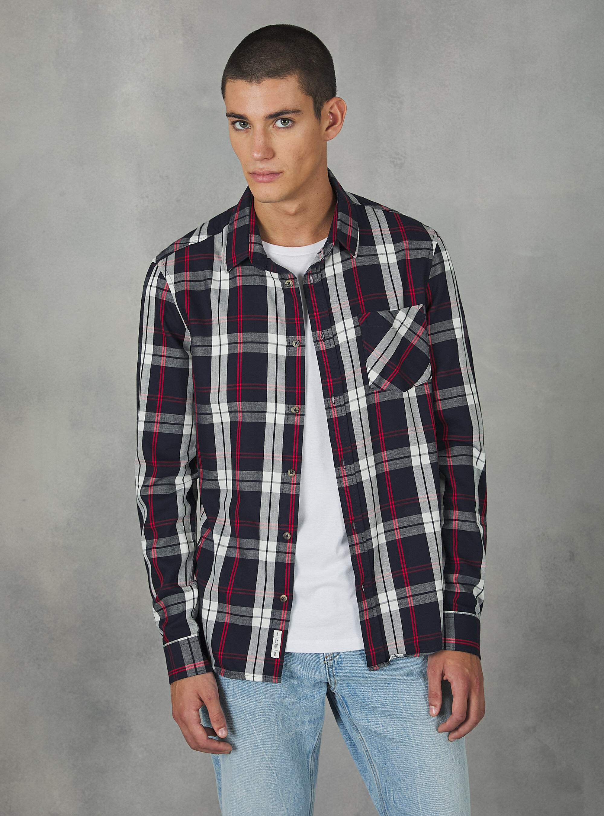 Camicie a on sale quadri in cotone