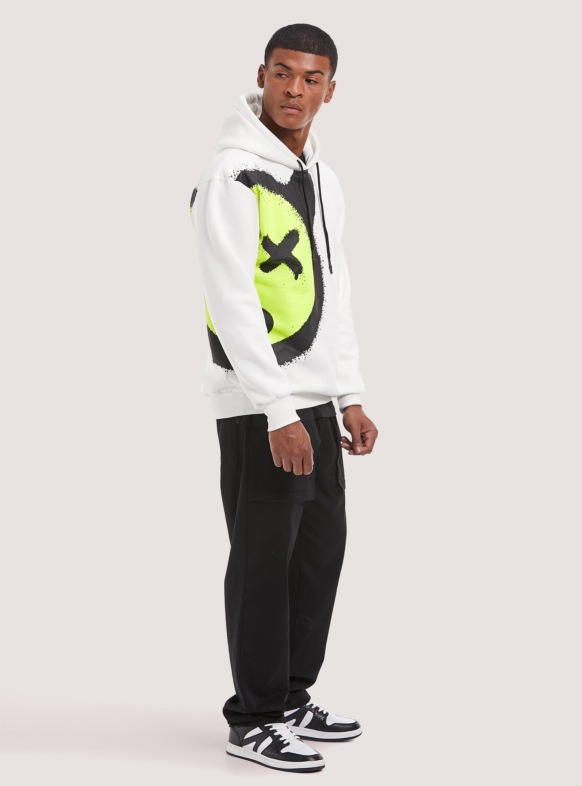 Sweatshirt with Smile Collection print, WH2 WHITE