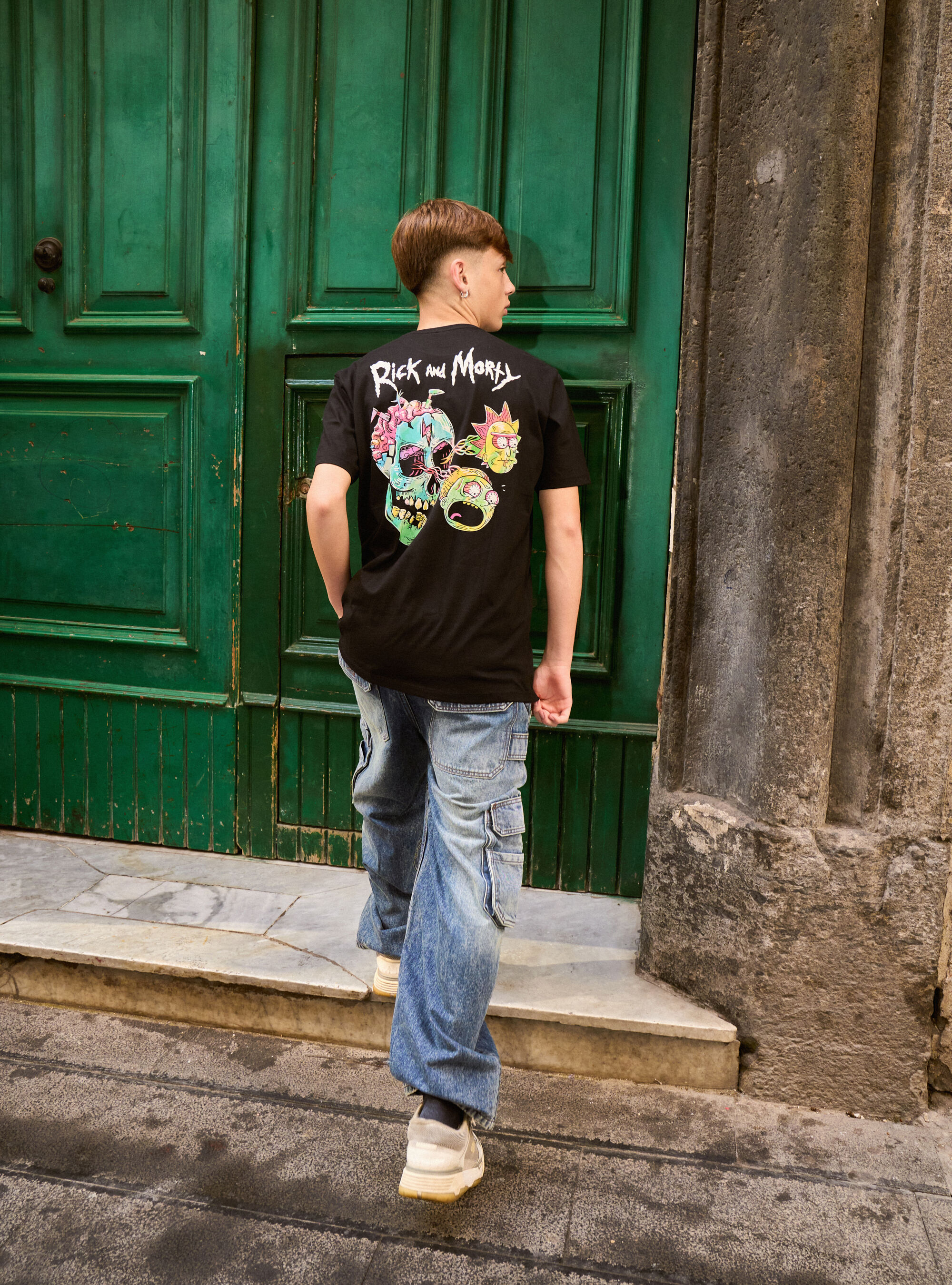 T-shirt rick and morty