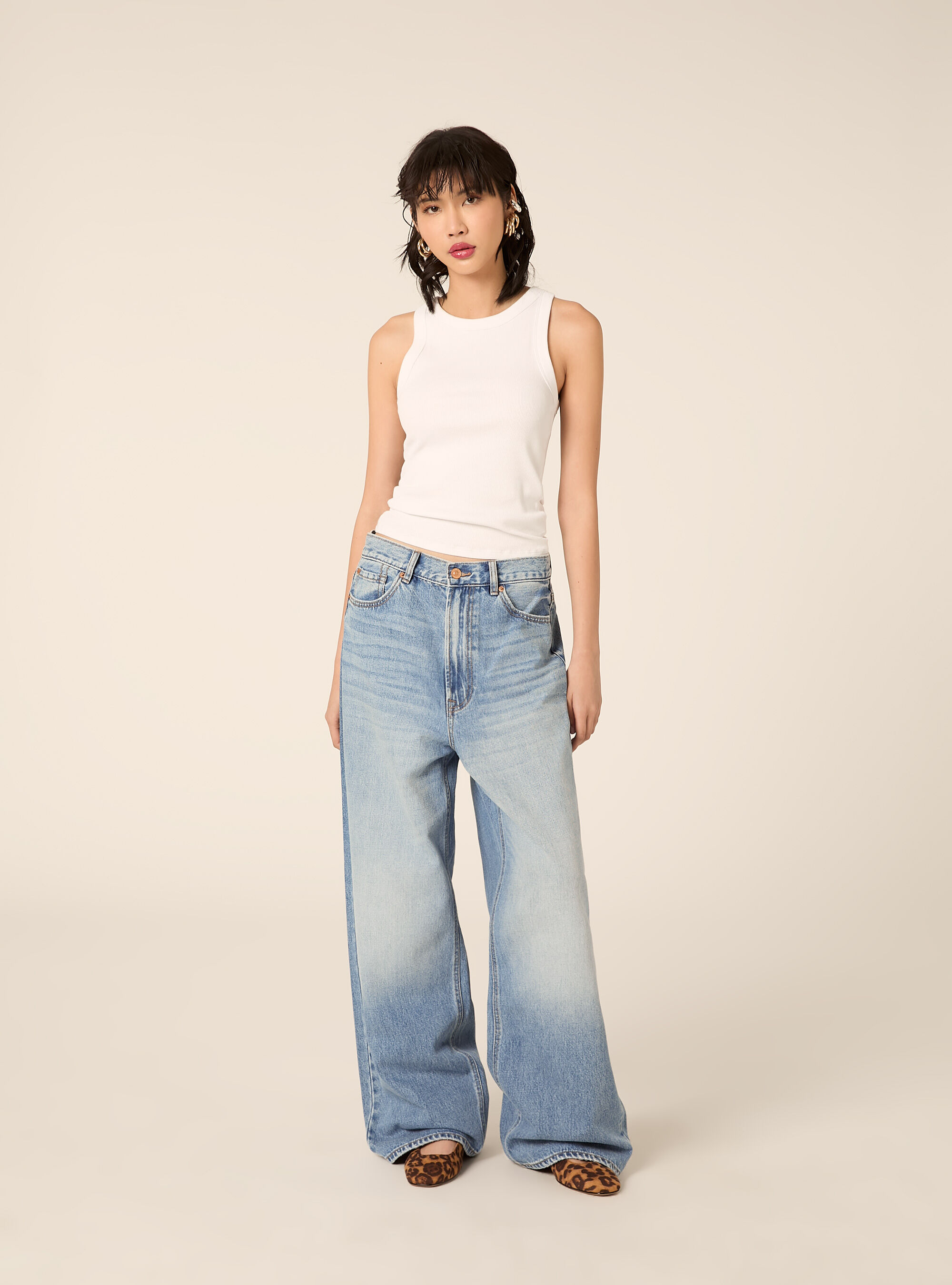 Jeans wide leg