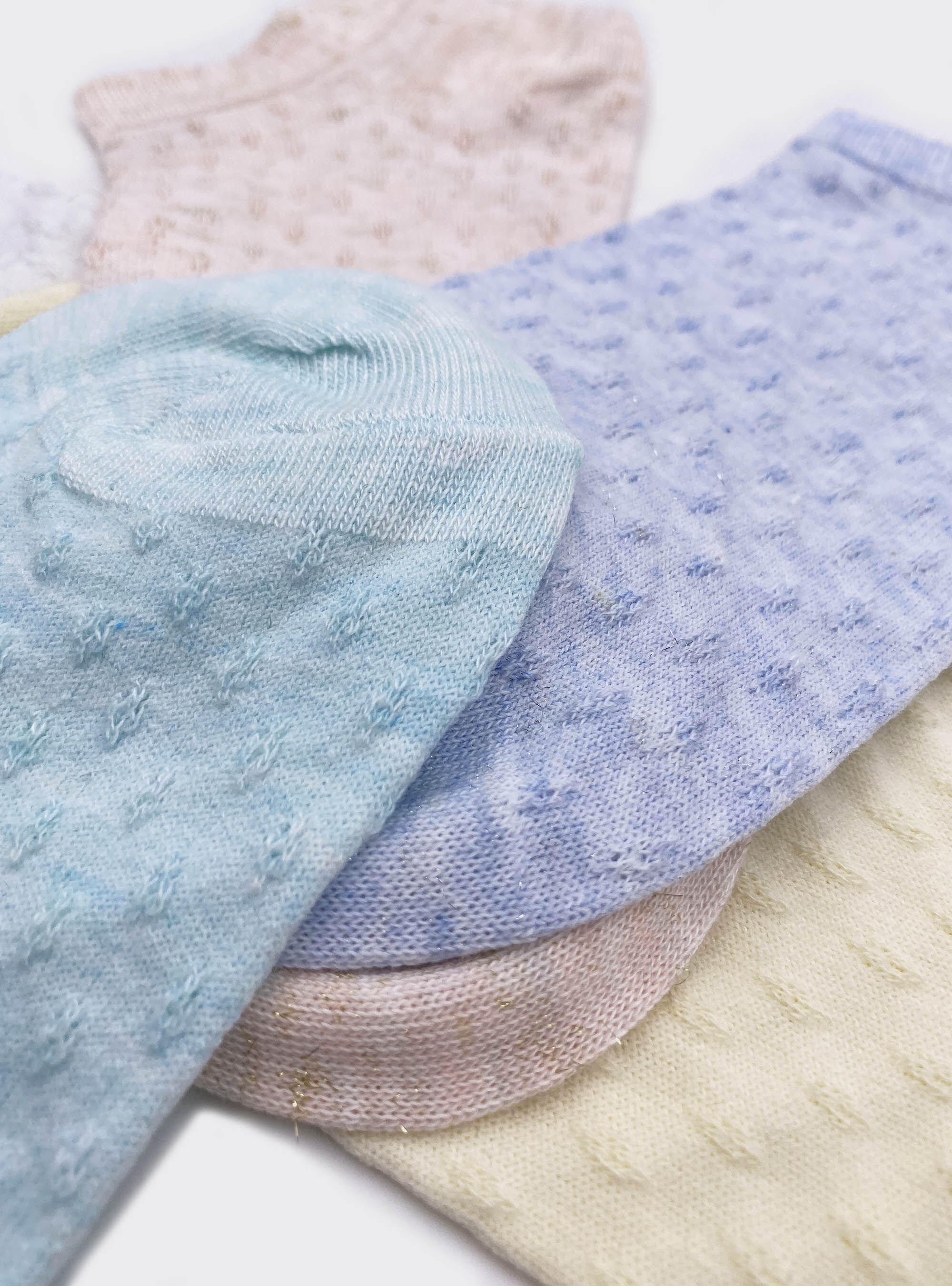 Pack of 5 pairs of printed socks, MULLX MULTICOOLOR WITH LUREX