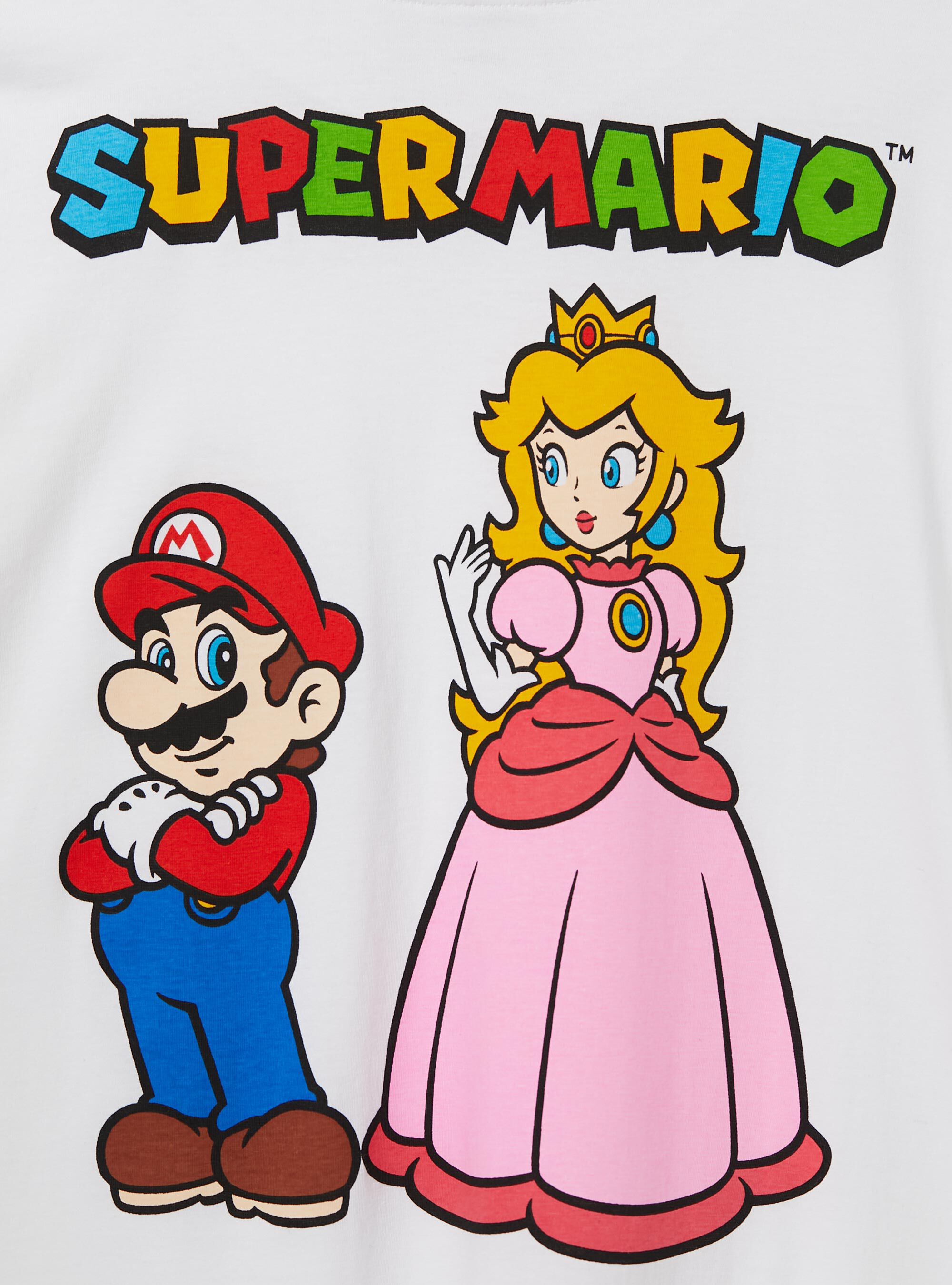 Super Mario / Alcott T-shirt, WH3 WHITE