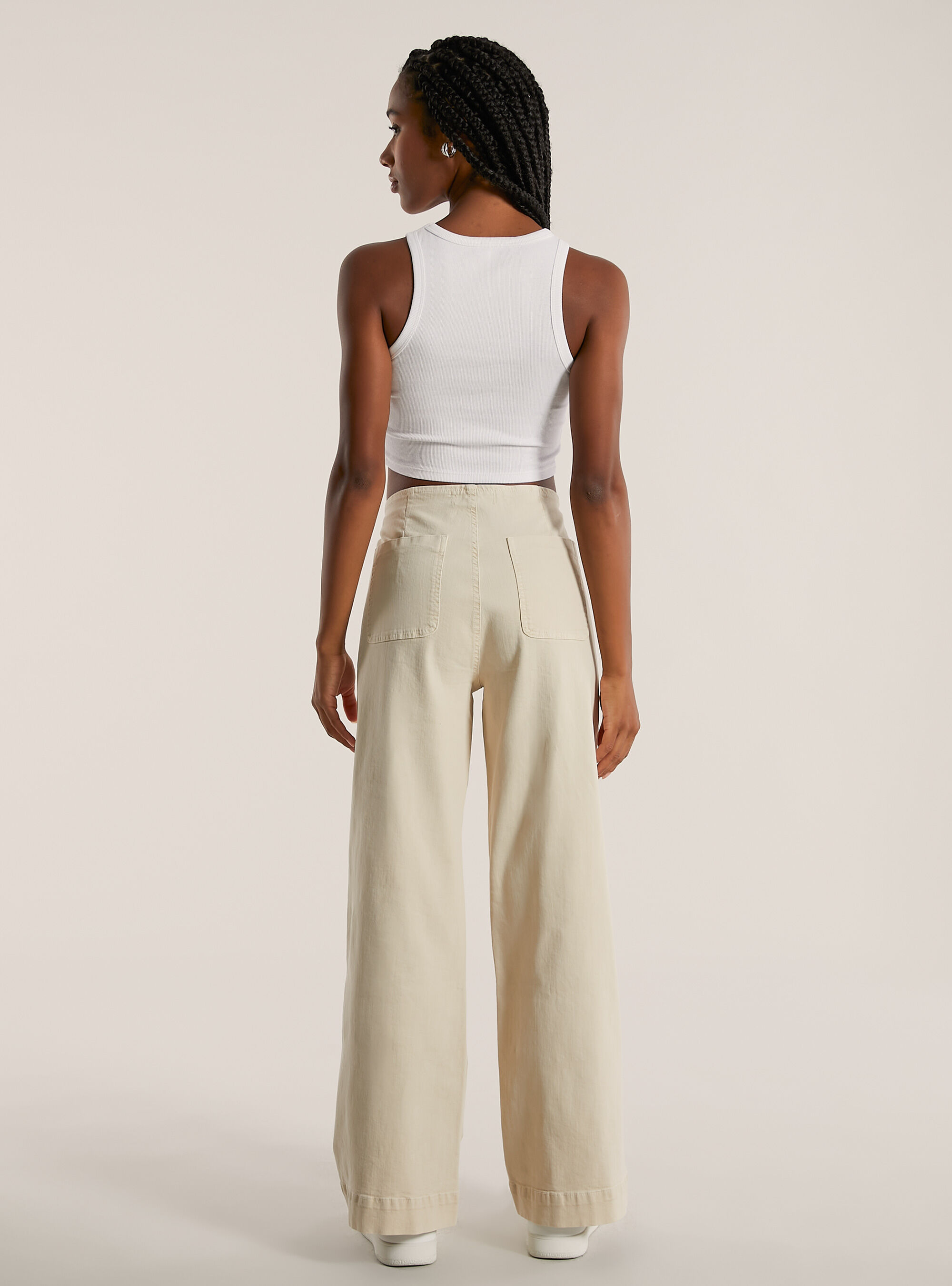 Pantaloni straight fit cheap
