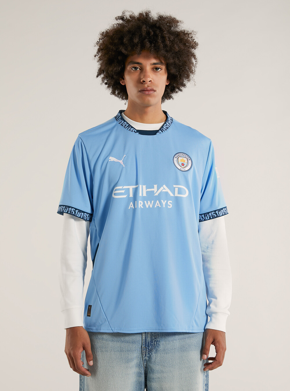 Uomo Saldi Saldi 2022 Alcott Maglietta Home Manchester City FC Alcott