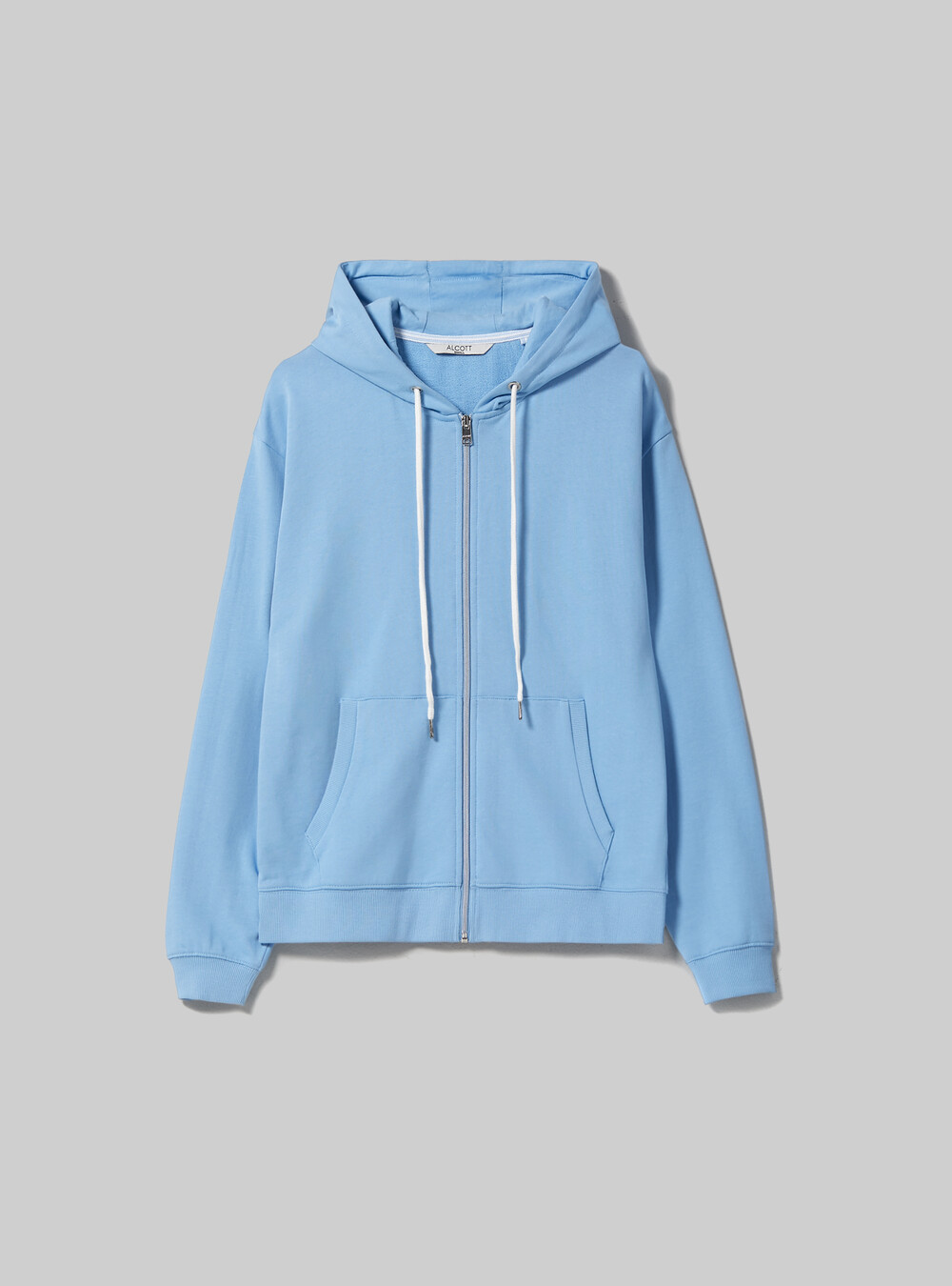 Felpa Con Cappuccio Skims In Cotone Pile Per Donna - Taglia M Colore Onice (Nero) Zip