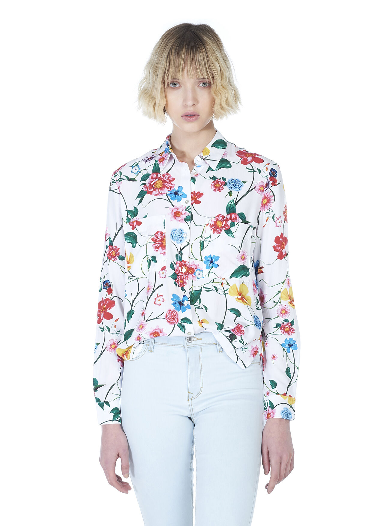 Camicia fiori hotsell