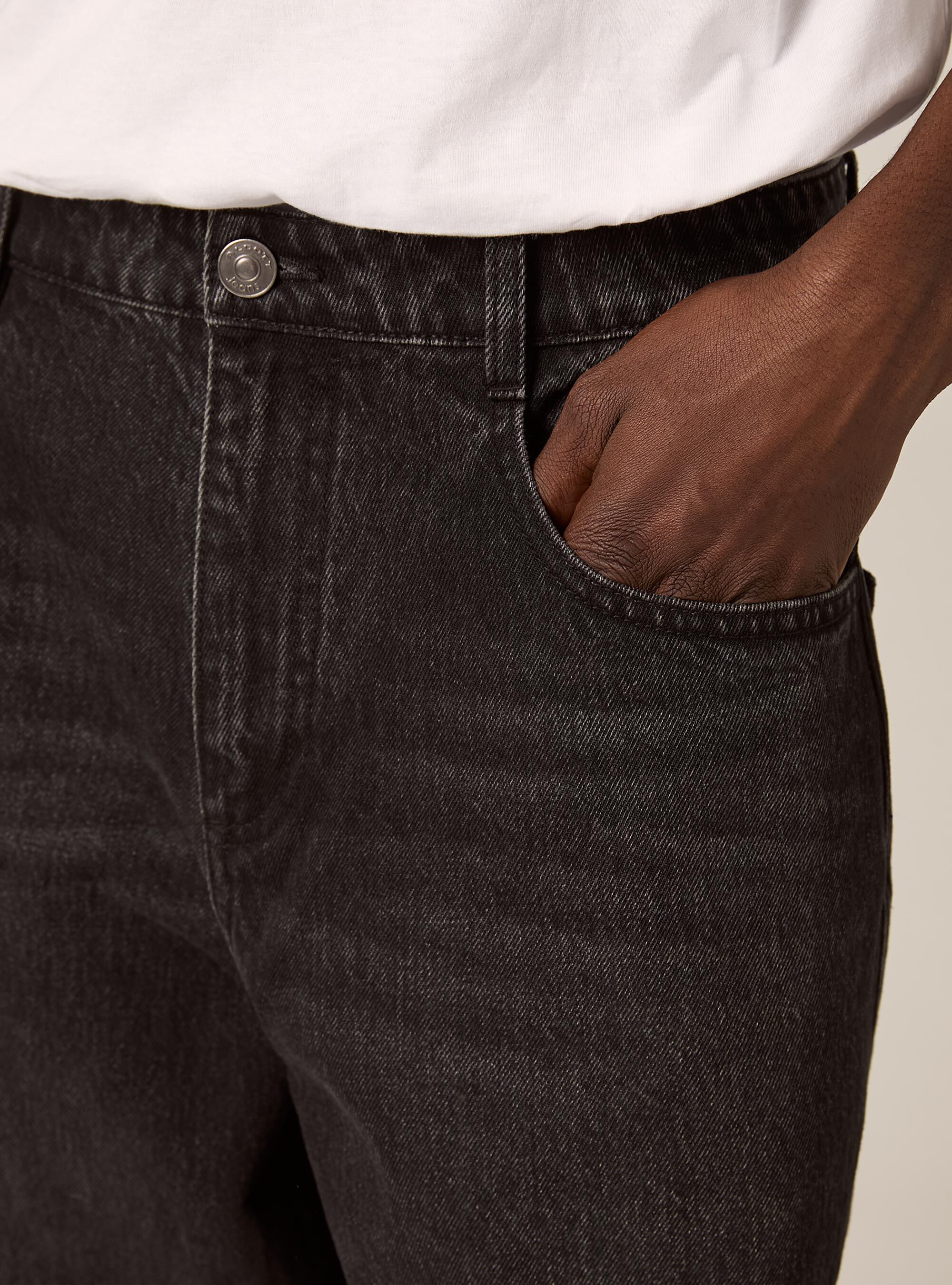 Balloon fit jeans, D000 BLACK