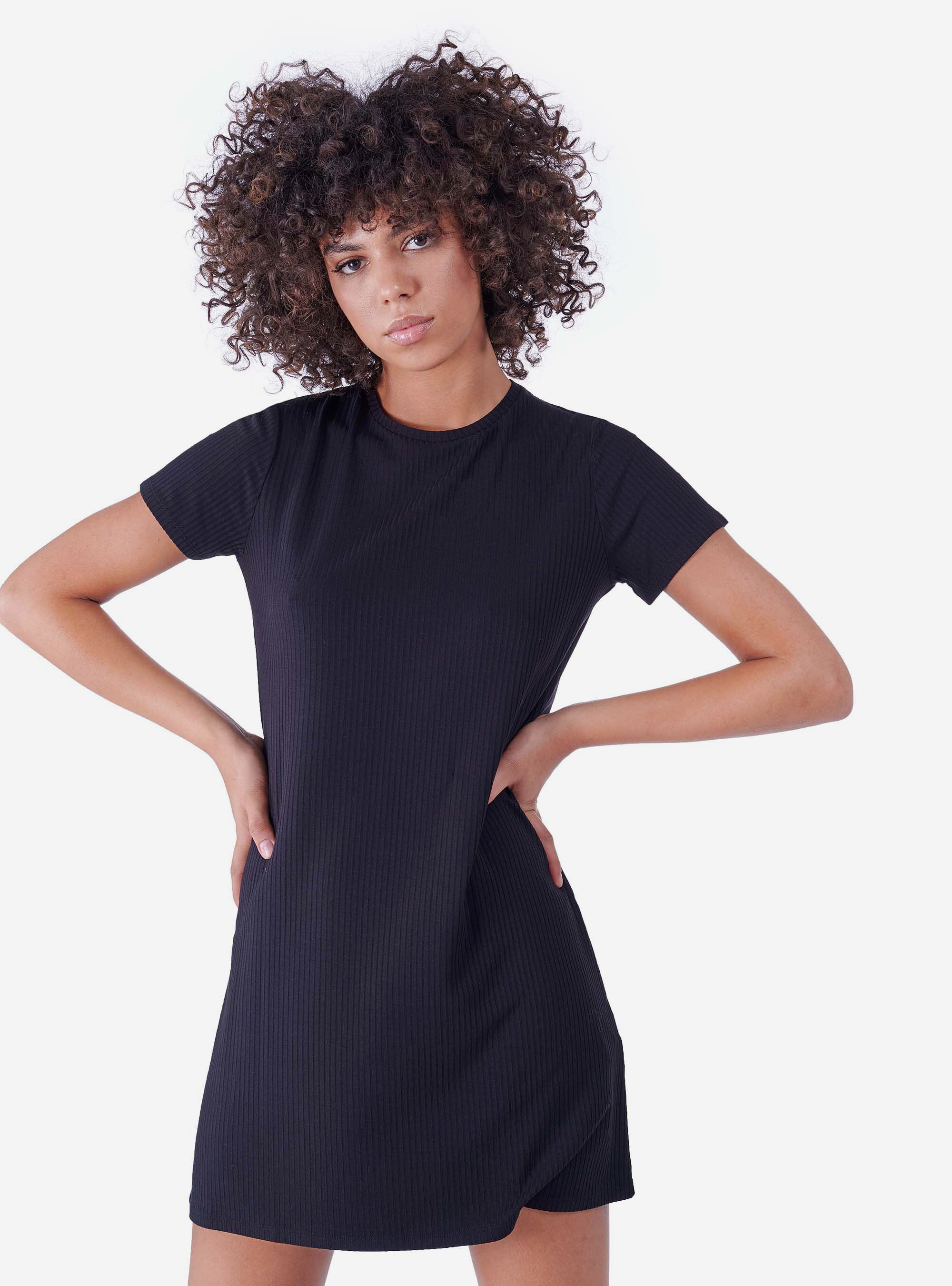Vestito nero clearance cotone