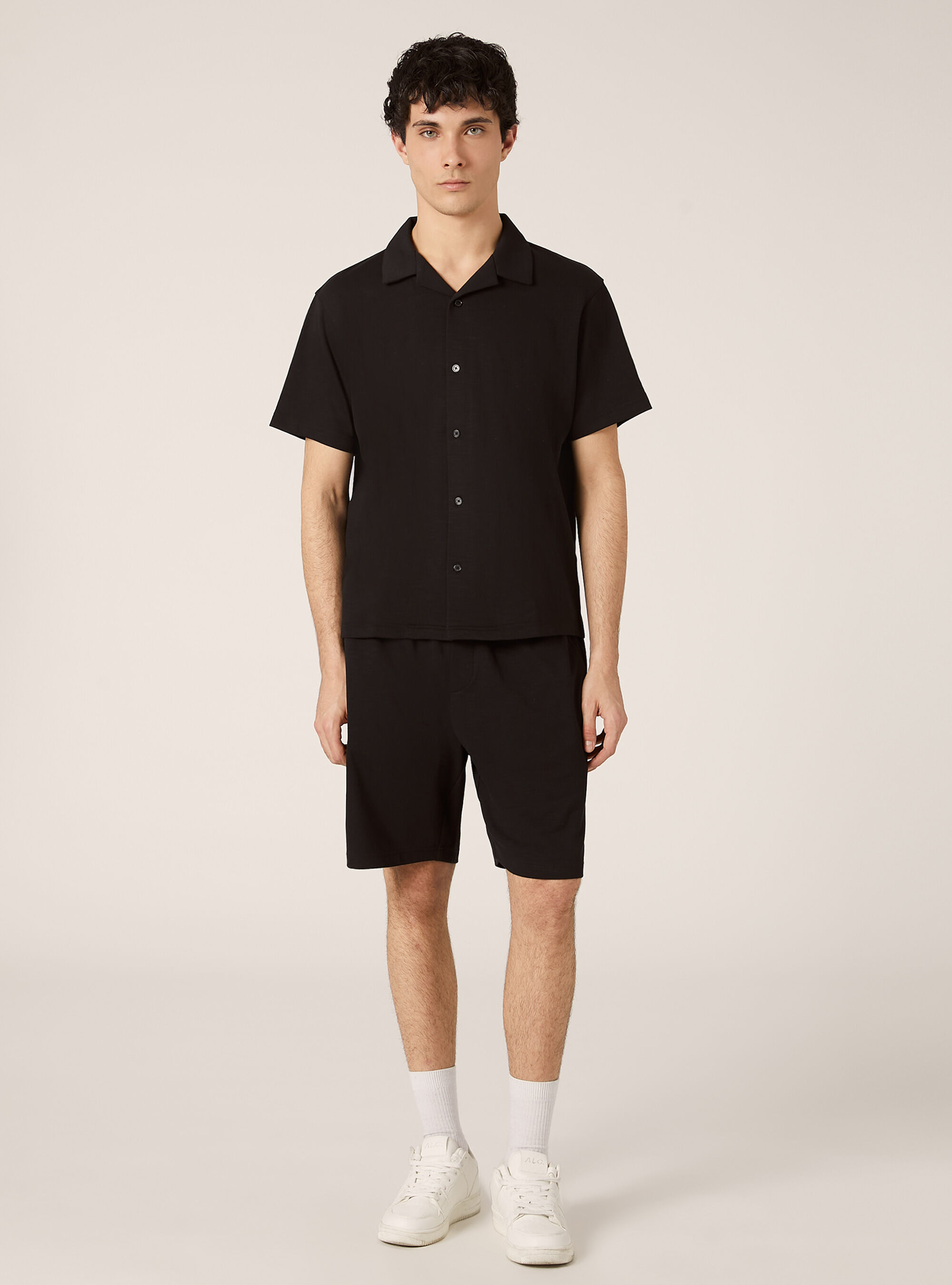 Chemise en jersey AIRes, BK1 BLACK