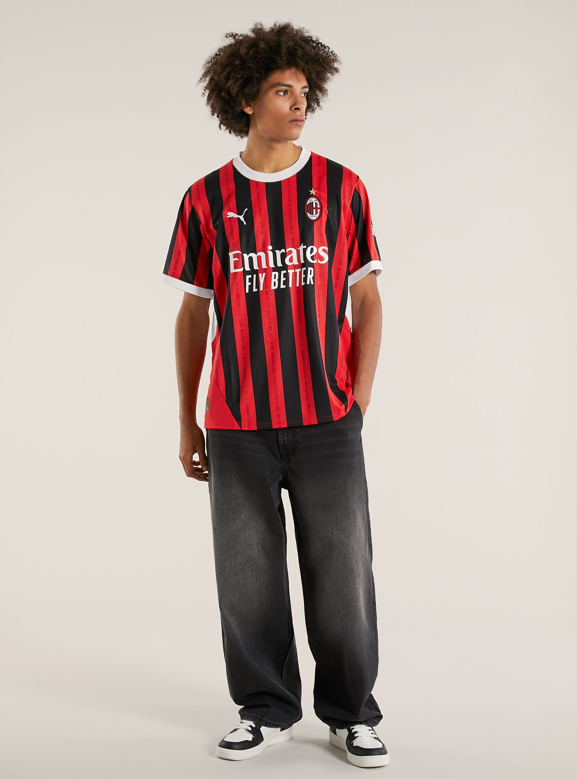 Maglietta Home AC Milan Alcott Alcott T Shirt Uomo