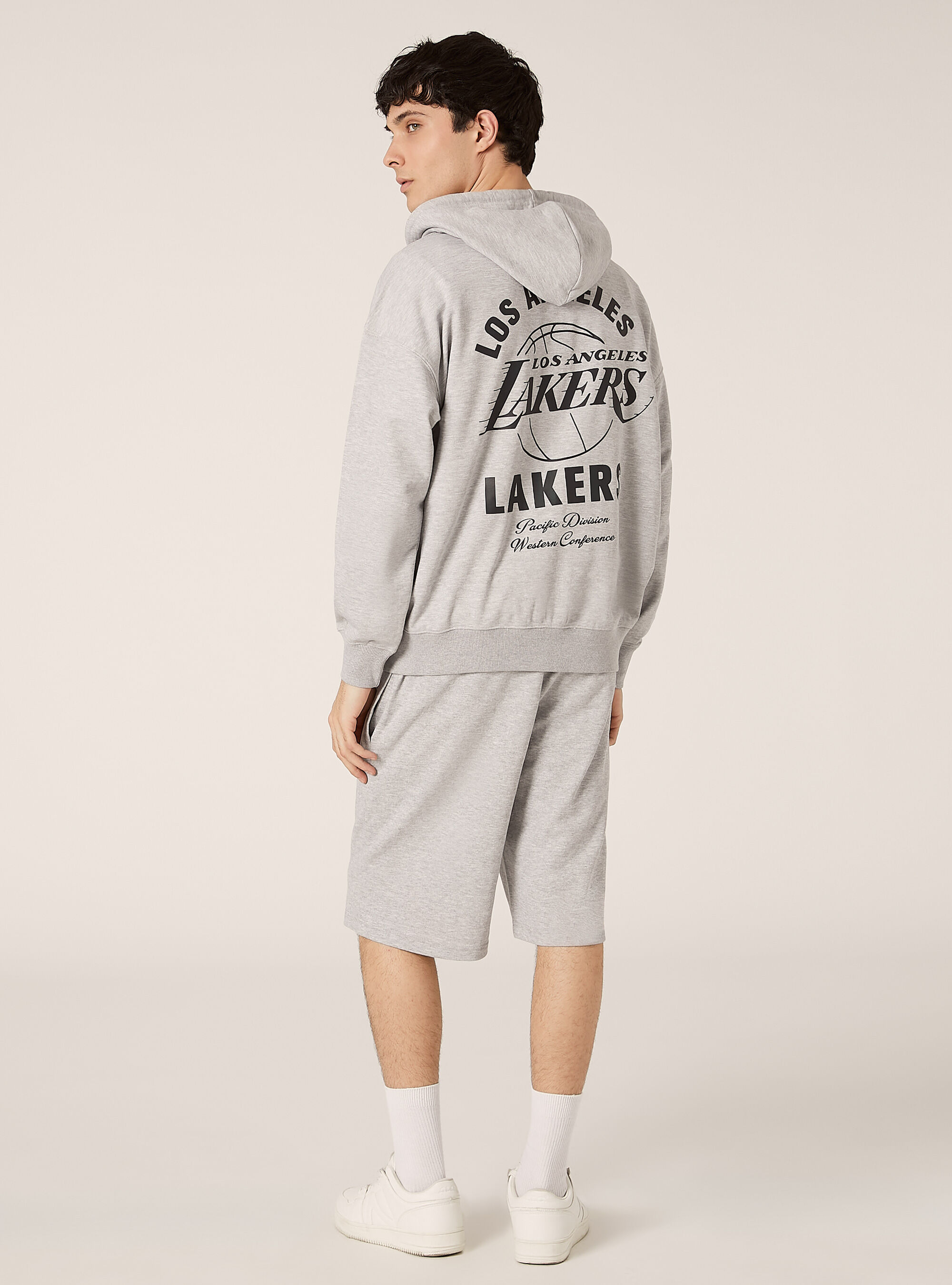 Sudadera con cremallera y capucha NBA / Alcott, MGY3 GREY MEL LIGHT