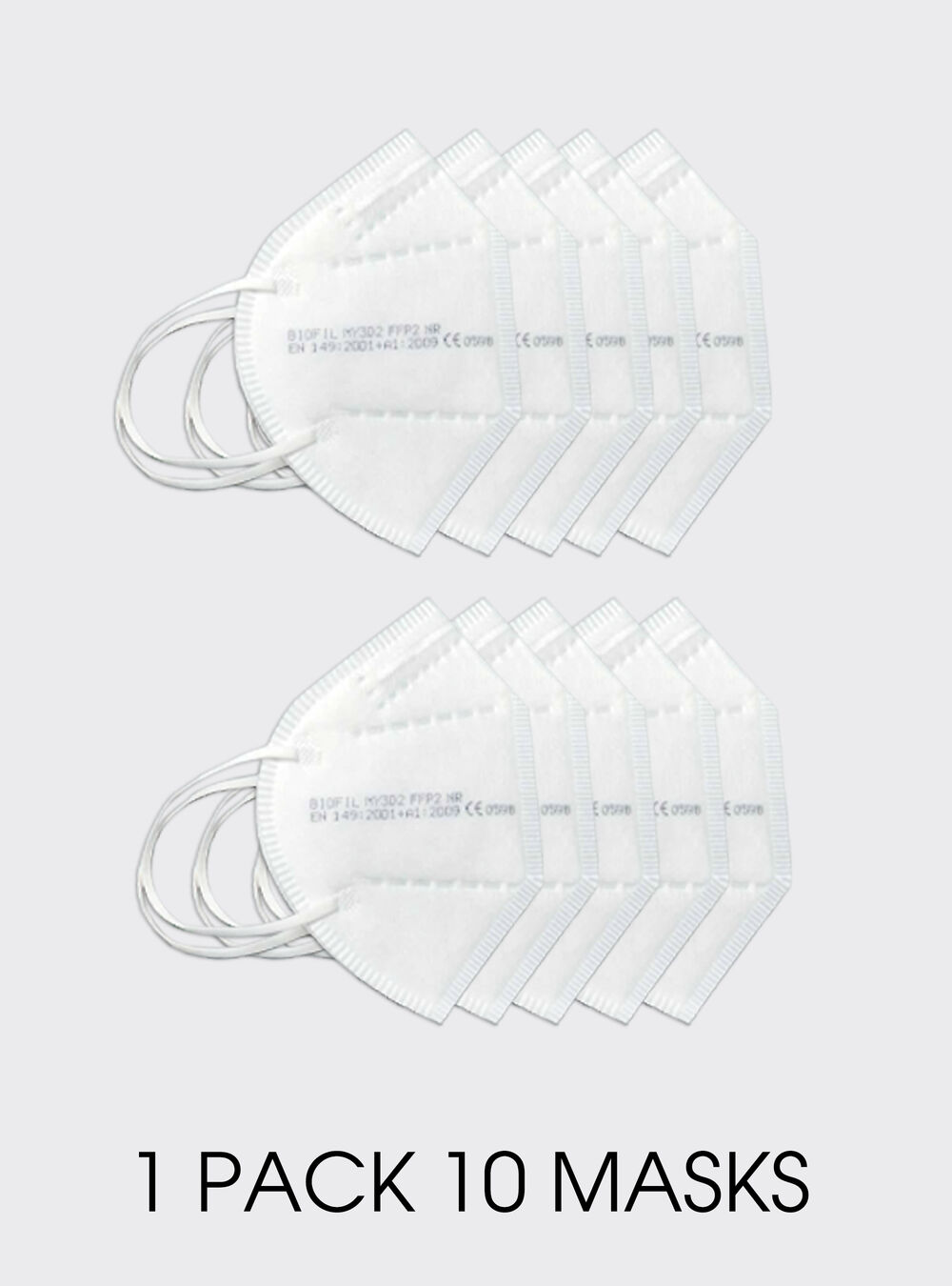 KN95 / FFP2 Maske - kit 10 stück | Alcott - 2097346001011