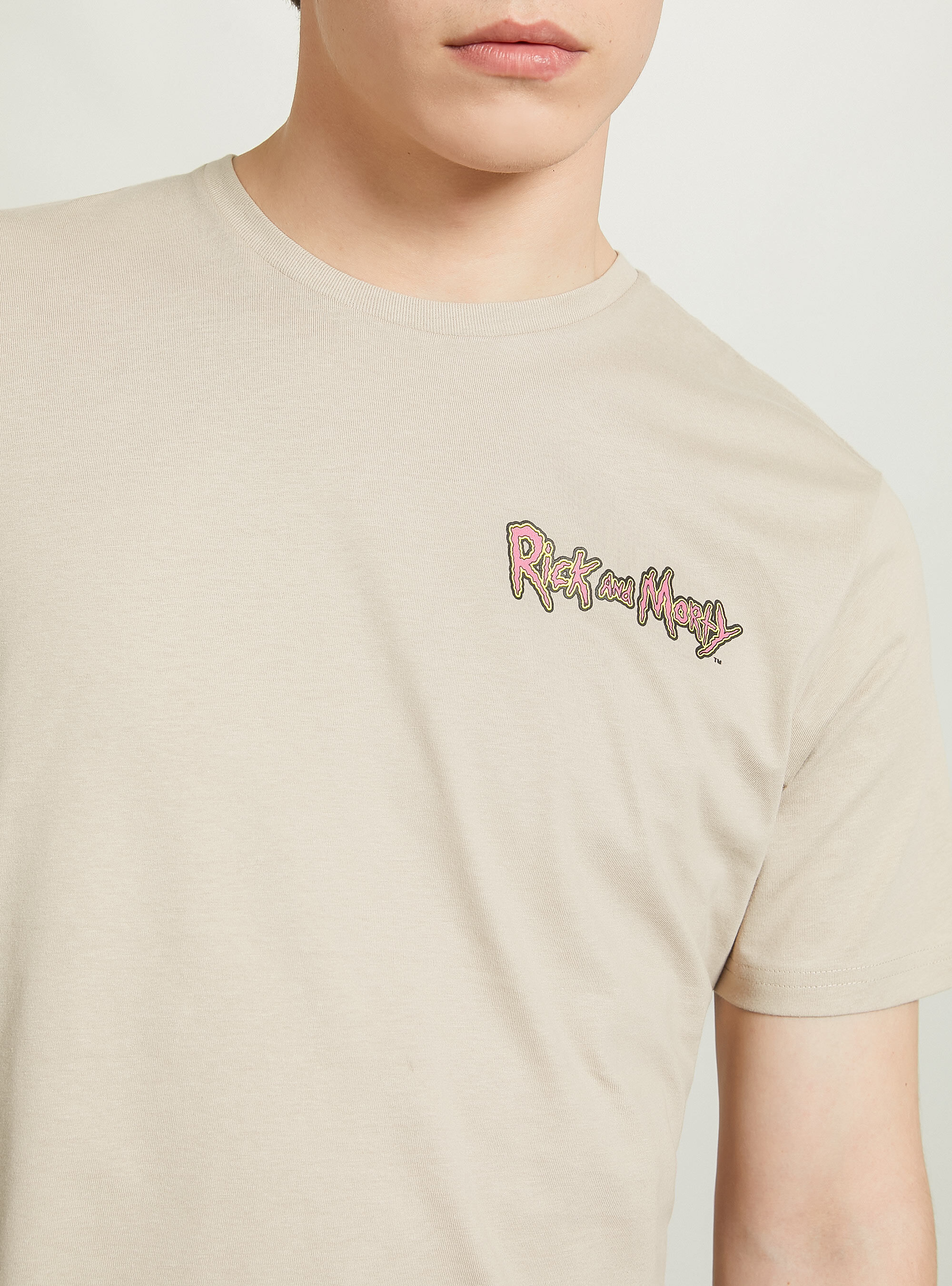 Rick and Morty x Alcott T-shirt, BG2 BEIGE MEDIUM