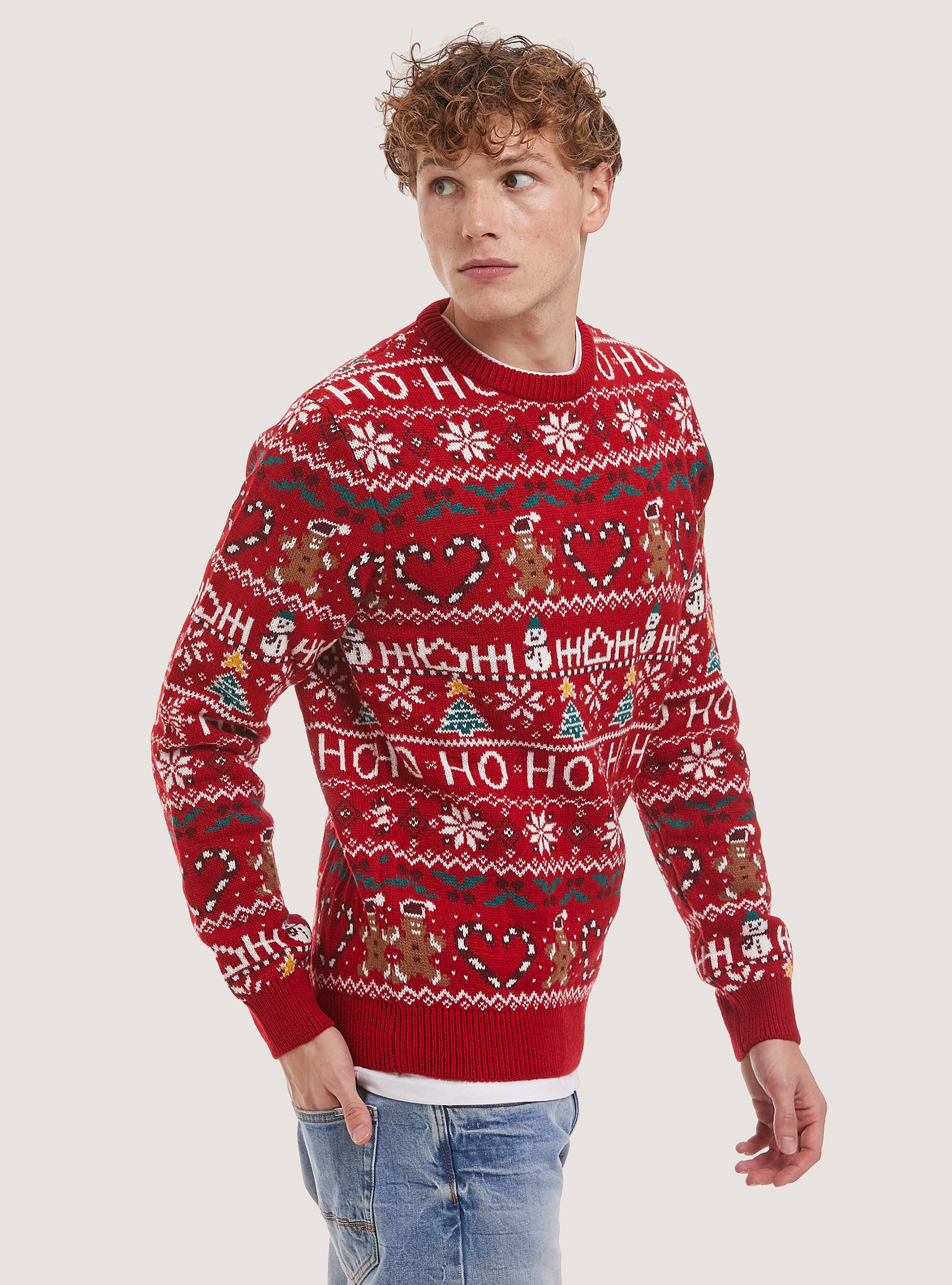 Pullover Christmas Collection, RD1 RED DARK