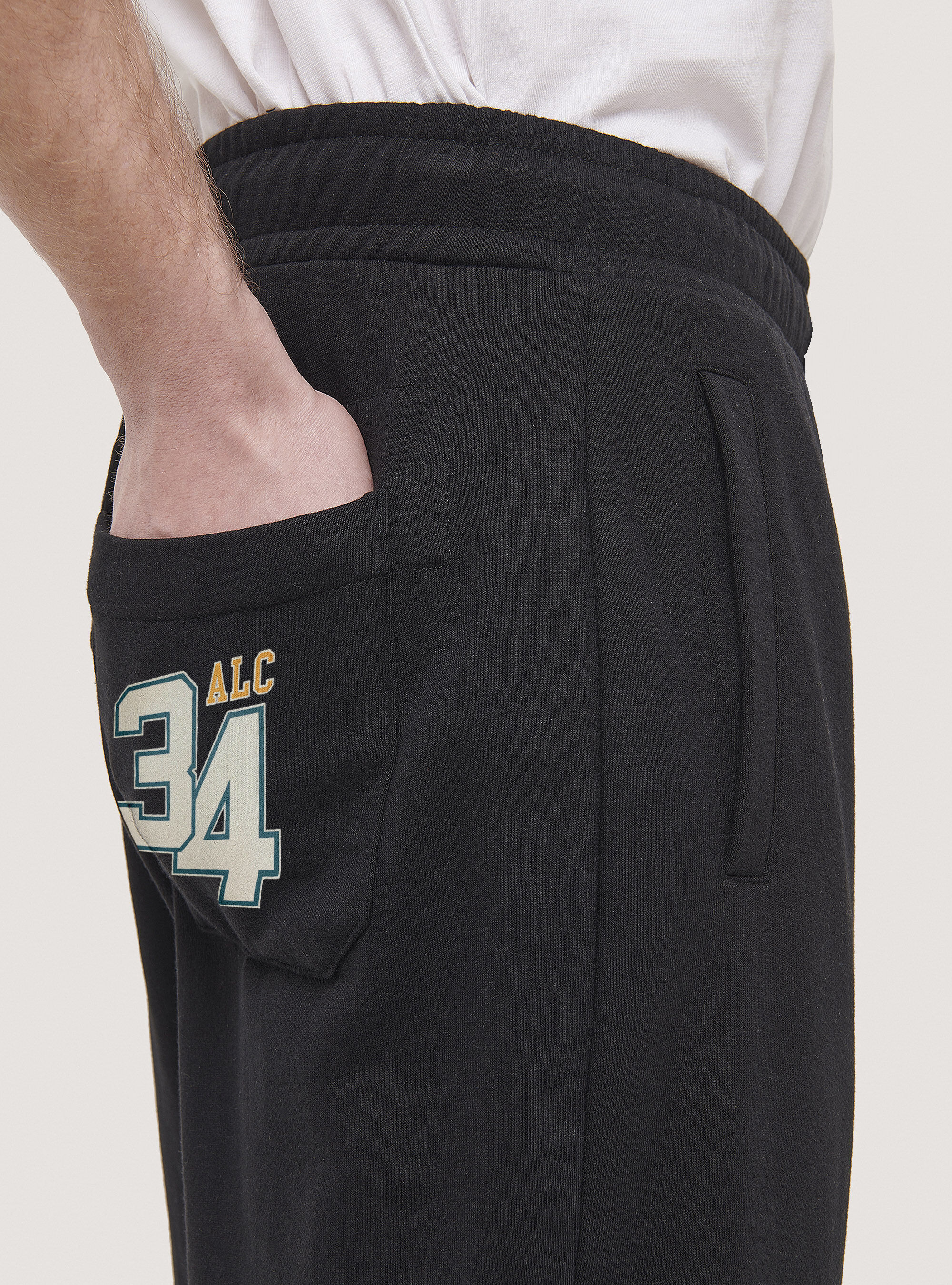 Pantaloni jogger The Rabbit Collection, BK1 BLACK